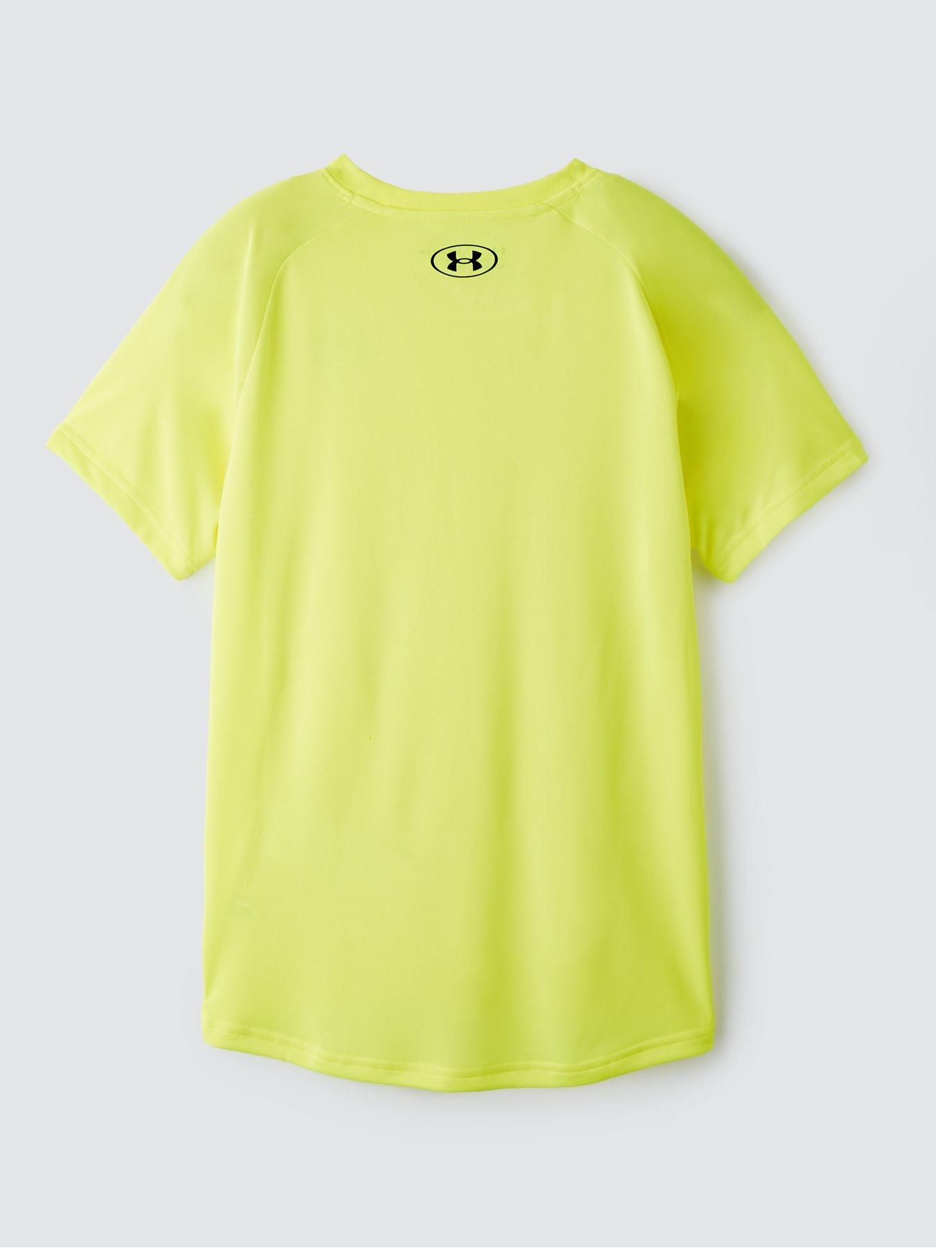  image of under-armour-junior-boys-training-tech-20-t-shirt-yellow