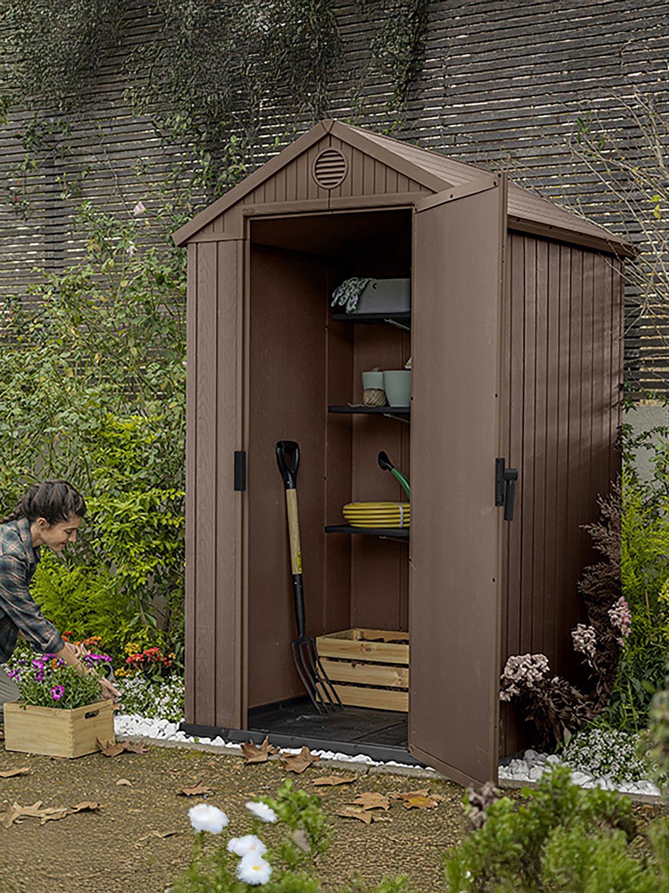 Image 1 of 7 of Keter Darwin Shed 4x4 brown