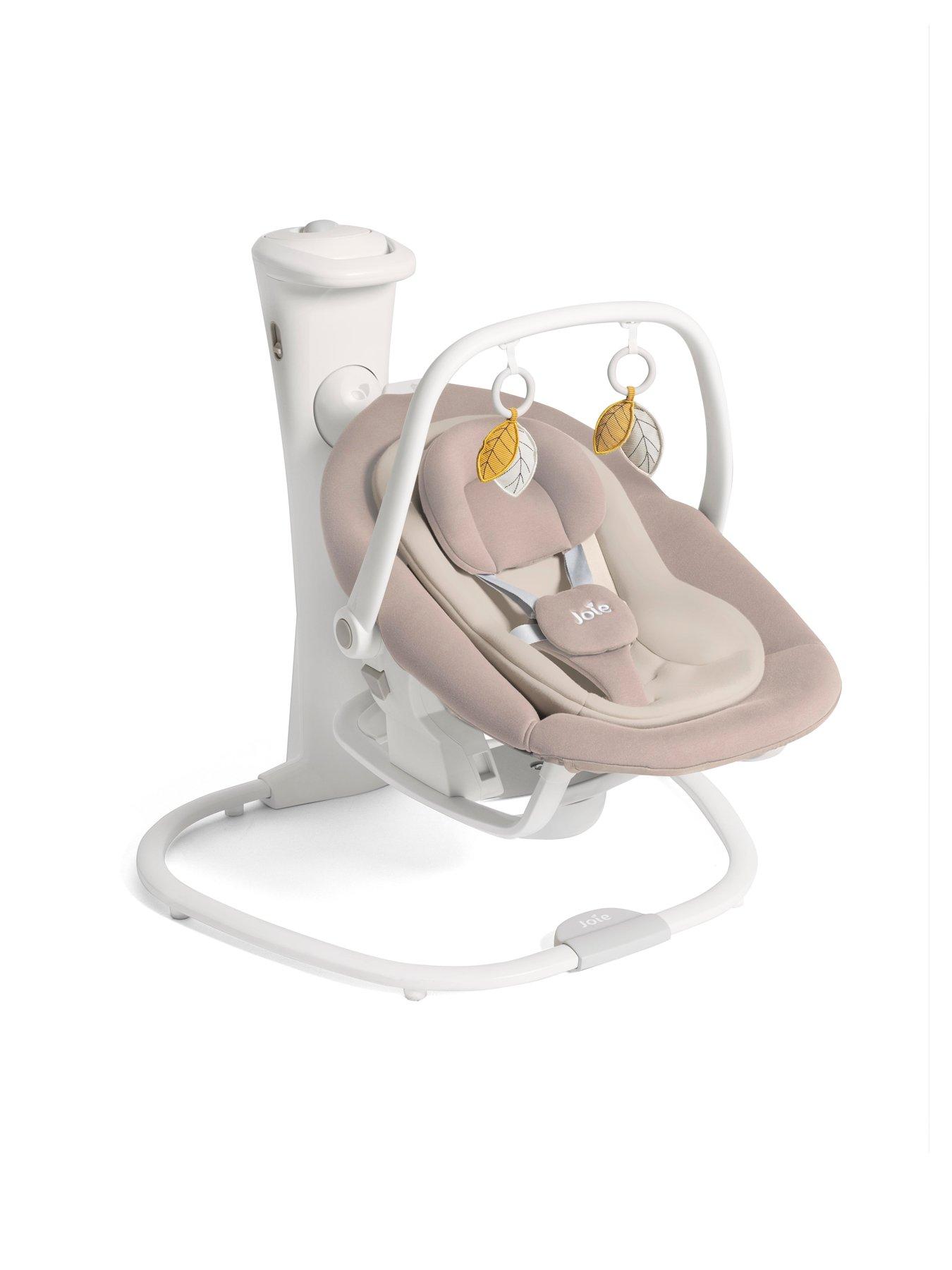Image 1 of 8 of Joie Whimsy Wind Up Swing - Almond