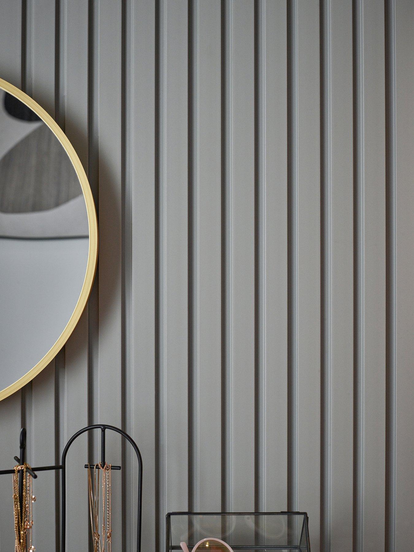 undefined Linerio Internal Decorative Wall Panel Pack 8; 2650mm x 122mm per each length; Total coverage 2.6m2