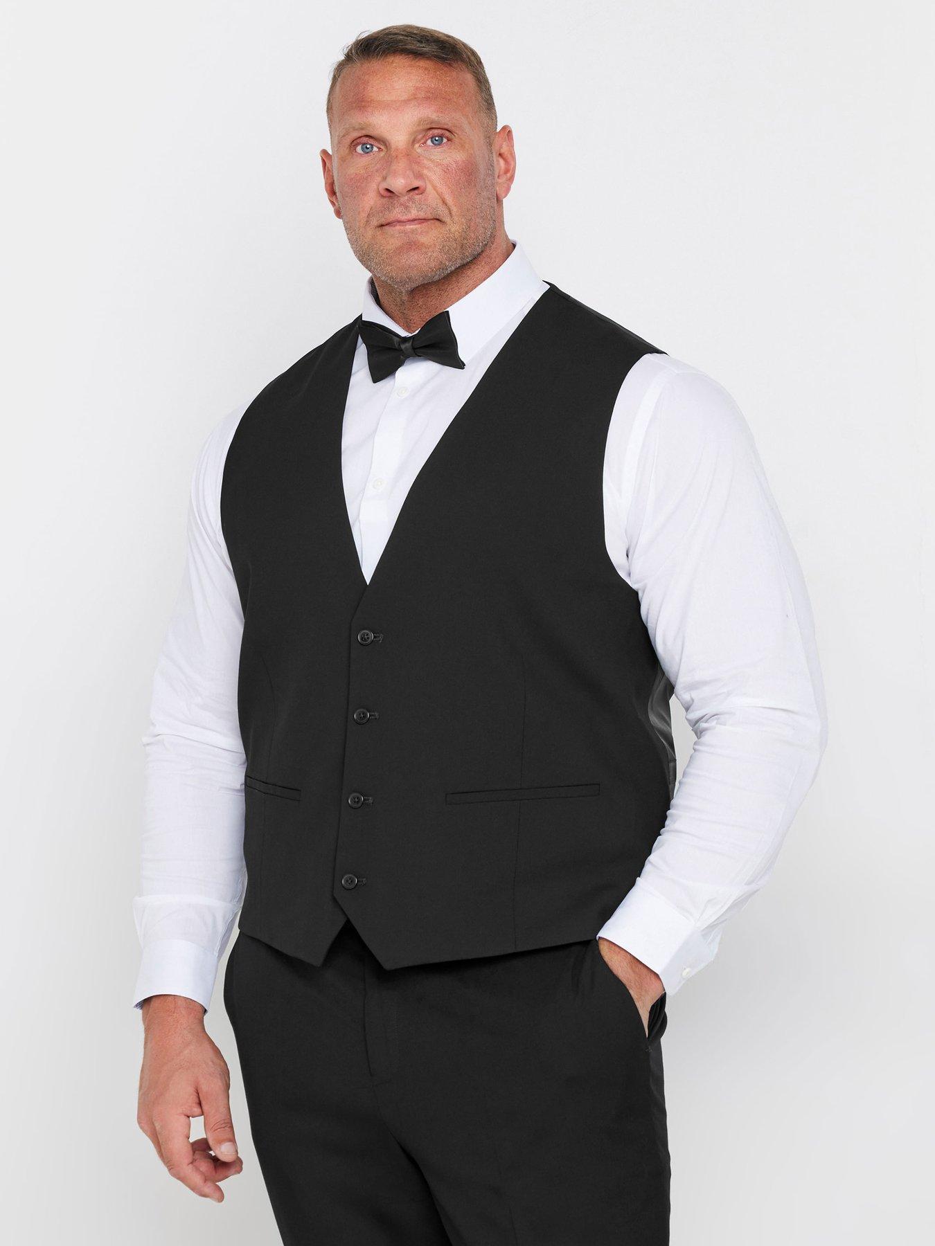 Image 1 of 2 of BadRhino Tailoring Suit Waistcoat - Black