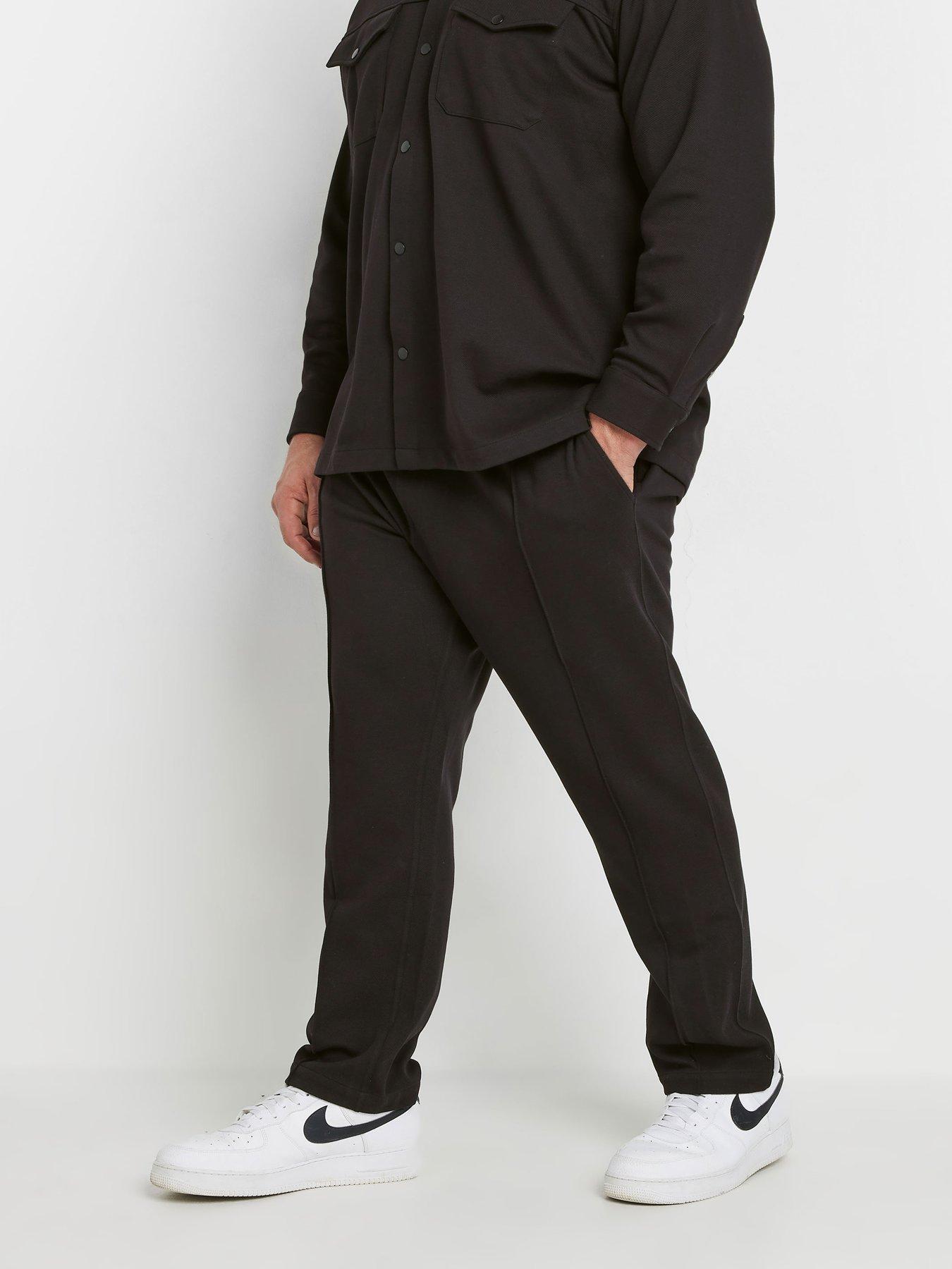 badrhino-textured-jersey-joggers-black
