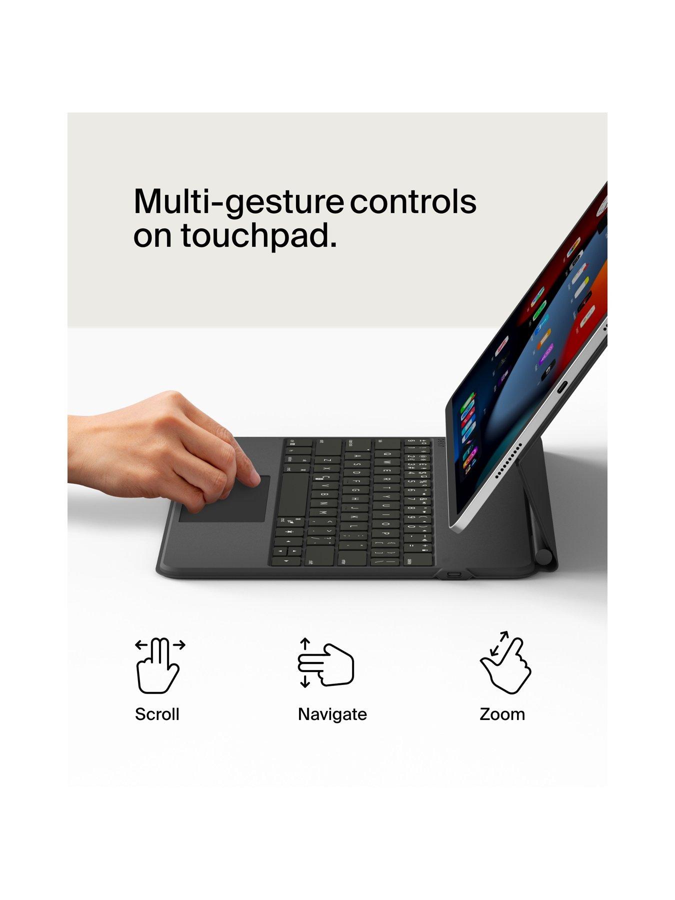  image of belkin-magnetic-keyboard-folio-for-13-m4-ipad-pro-english