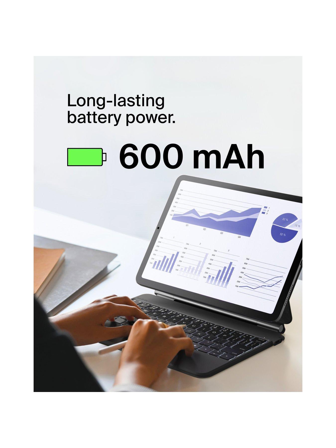  image of belkin-magnetic-keyboard-folio-for-11-m4-ipad-pro-english