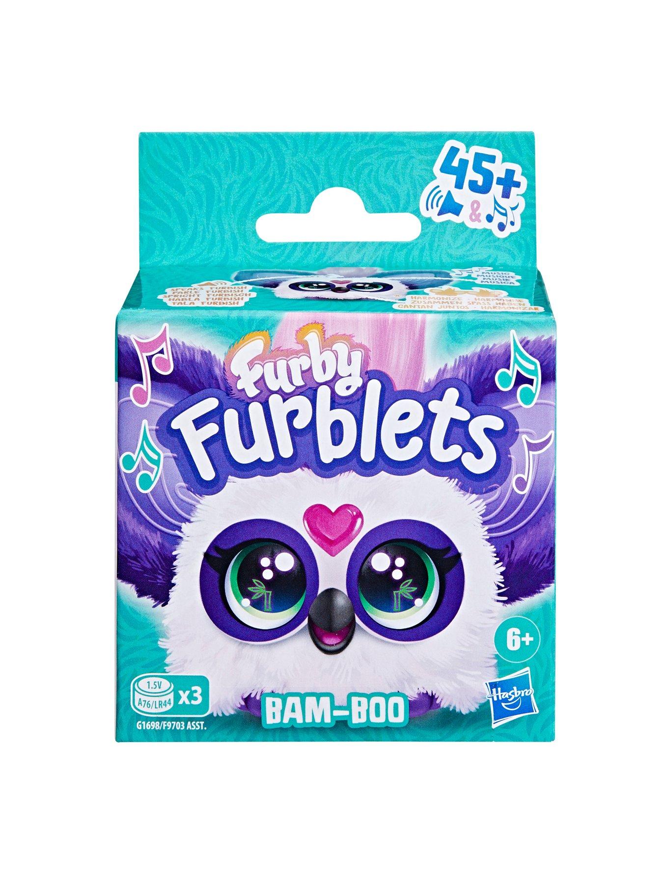 Image 3 of 7 of Furby Furblets Interactive Toy Bam Boo Collectible Plush Toy