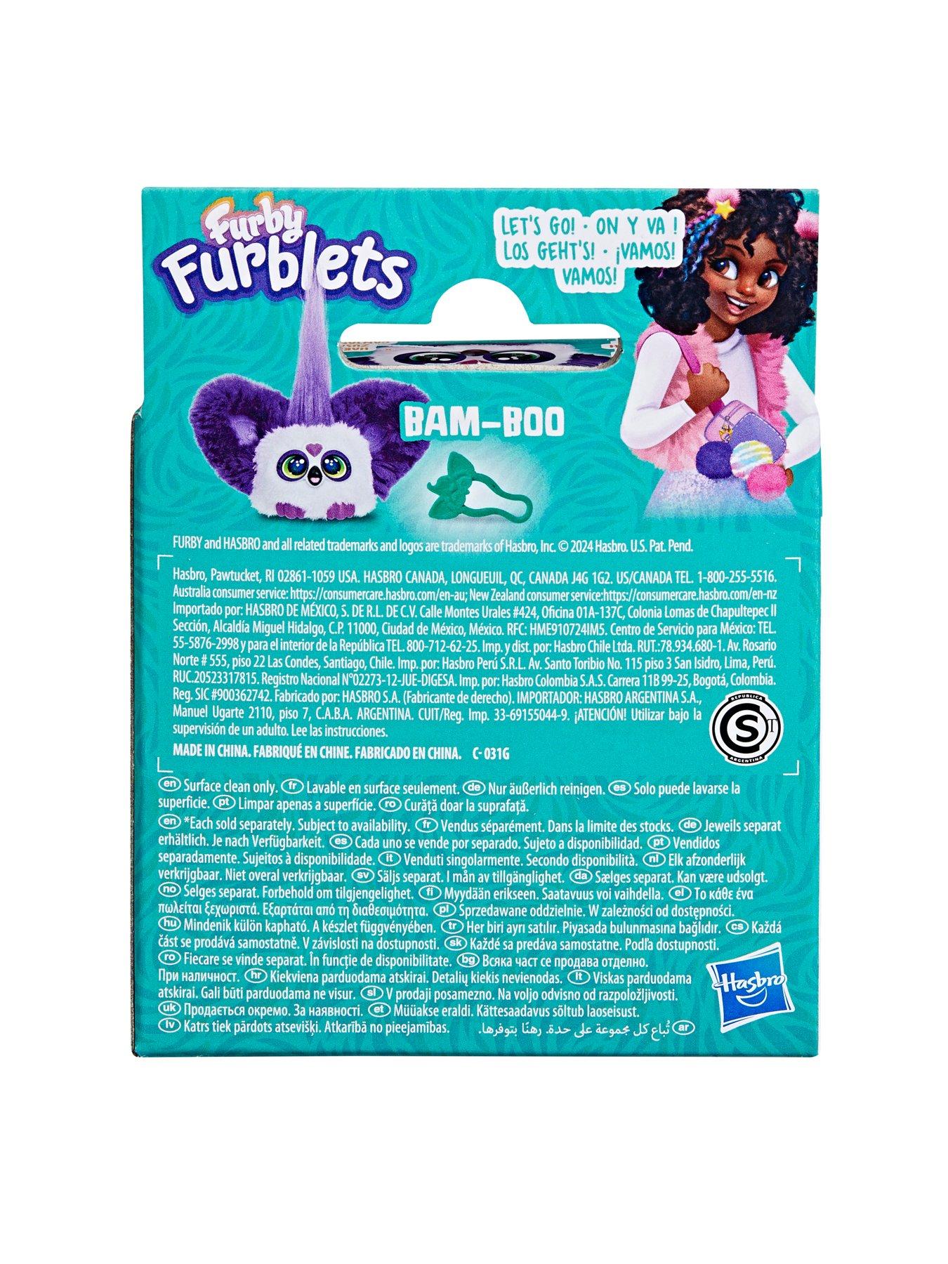 Image 7 of 7 of Furby Furblets Interactive Toy Bam Boo Collectible Plush Toy