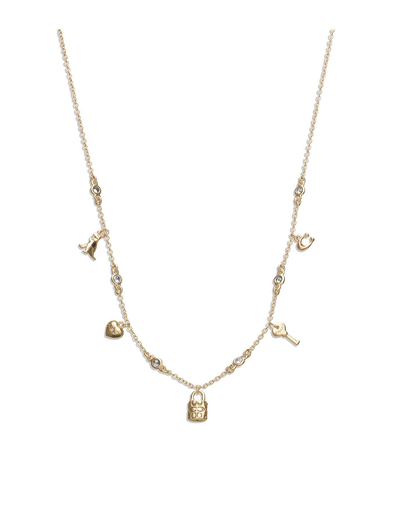 coach-iconic-mini-charm-bib-necklace-gold