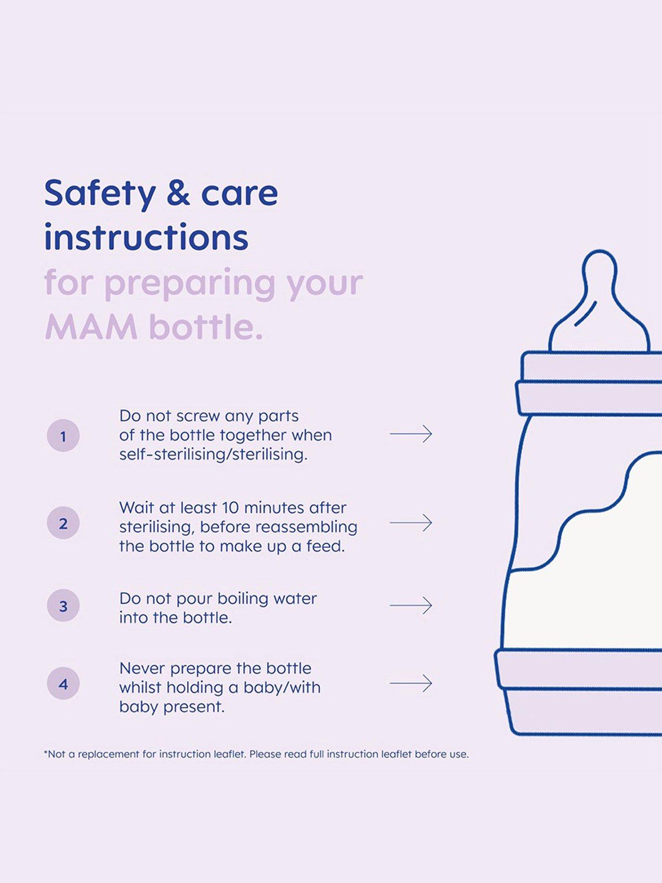 Image 5 of 6 of MAM Easy Start 320ml Bottle 2pk - Pink
