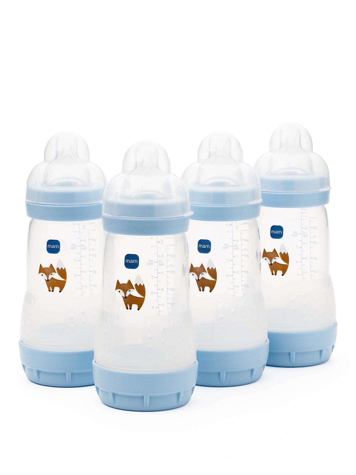 MAM Easy Start Anti-Colic Bottle Set 260ml 4pk - Blue