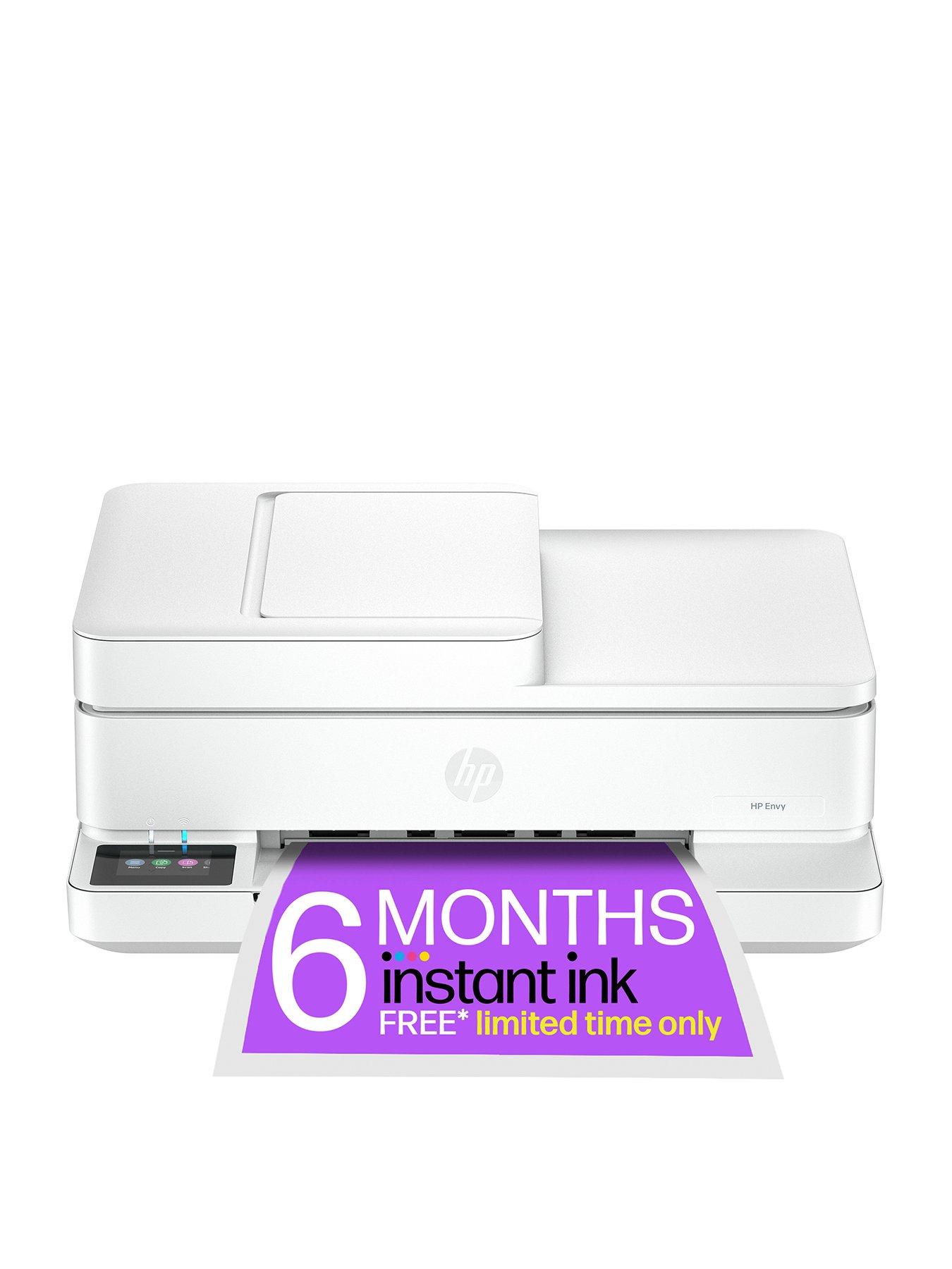 undefined Envy 6530e AiO Wireless Printer with 3 months of Instant Ink Included with HP+