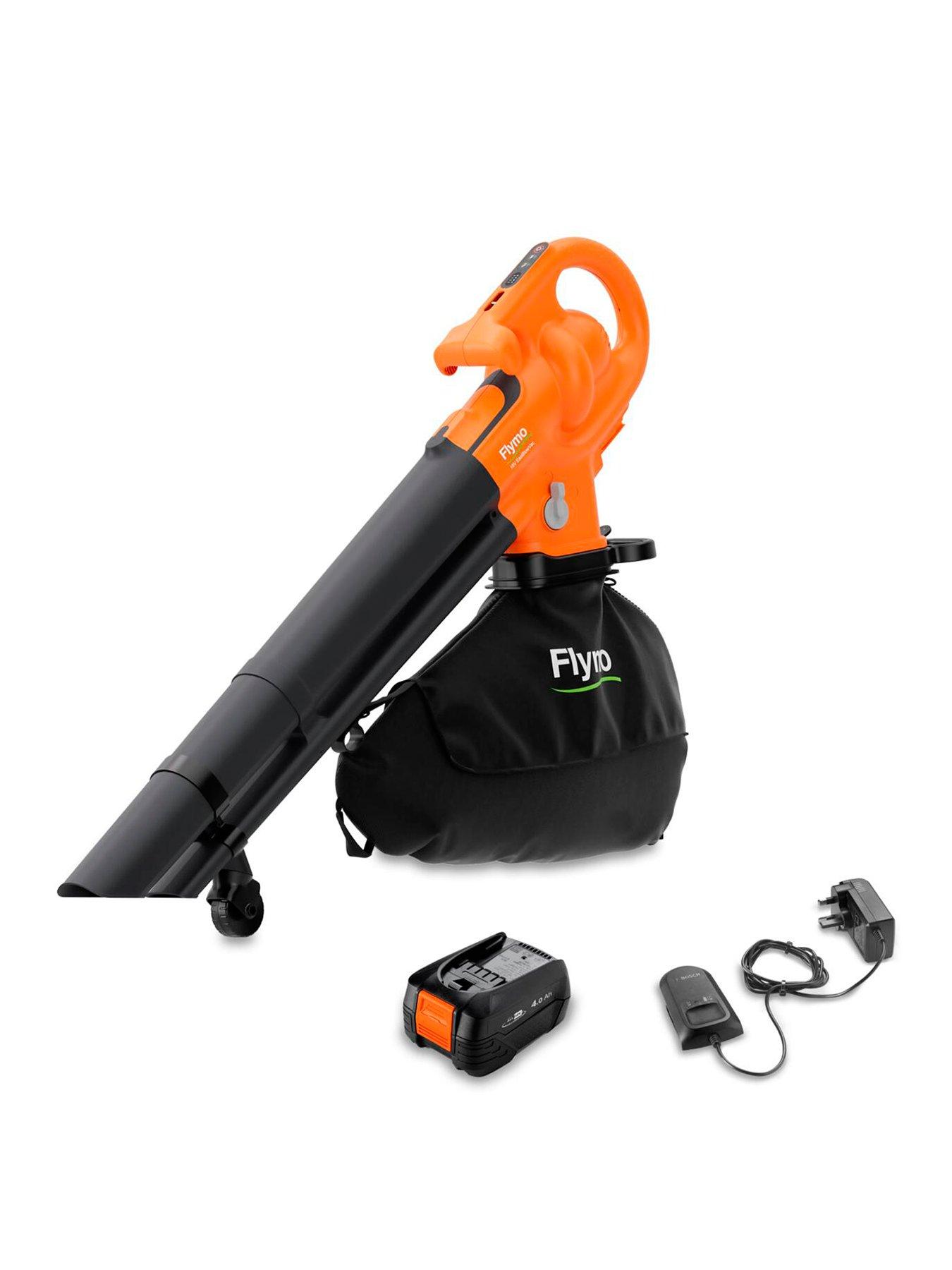 Flymo 18V EasiBlowVac Cordless Battery Blower Vacuum