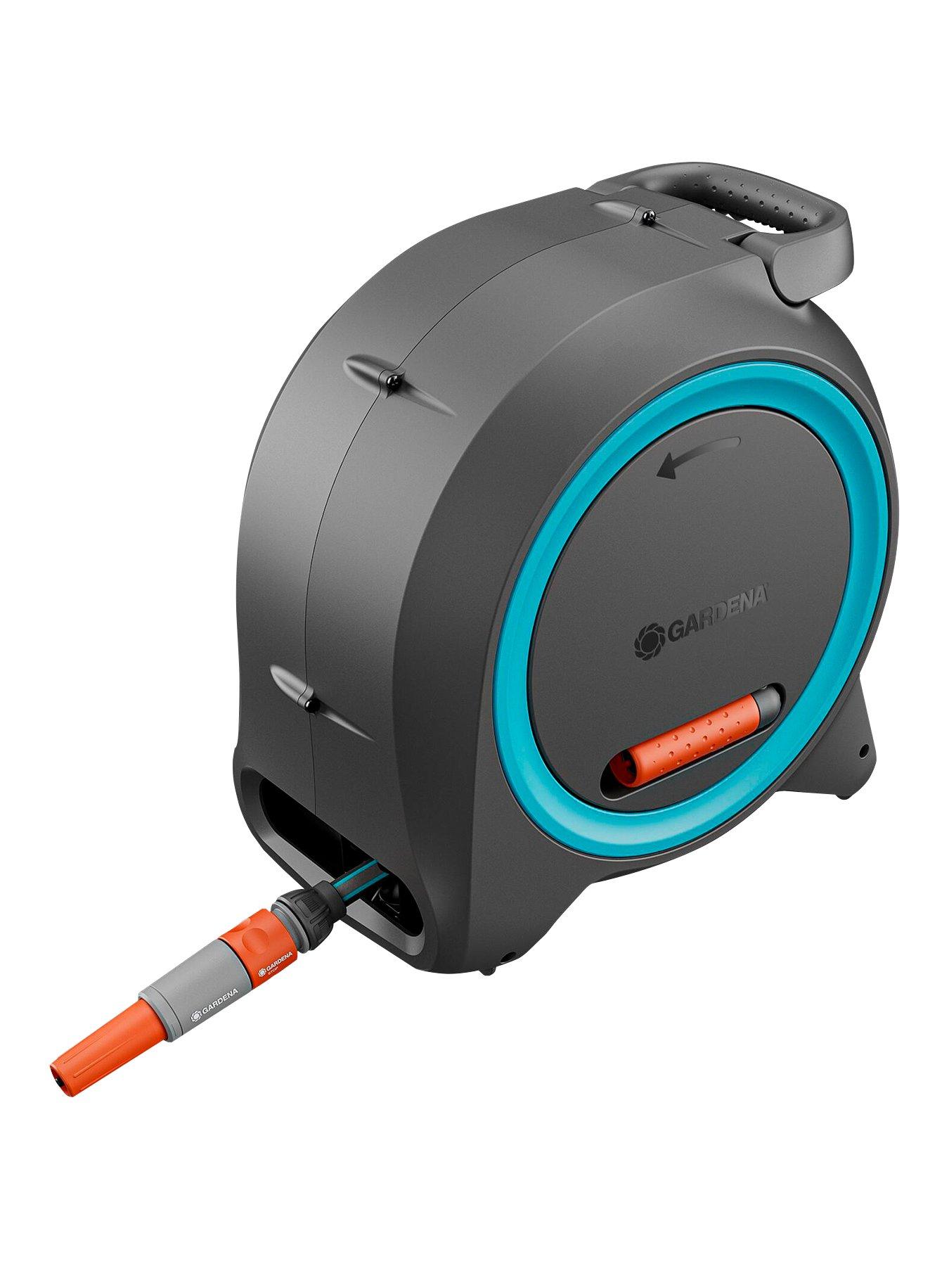 undefined Dual Hose Box M/L - 25m Hose for Medium to Large Gardens , Automatic Hose Guide, Easy Setup