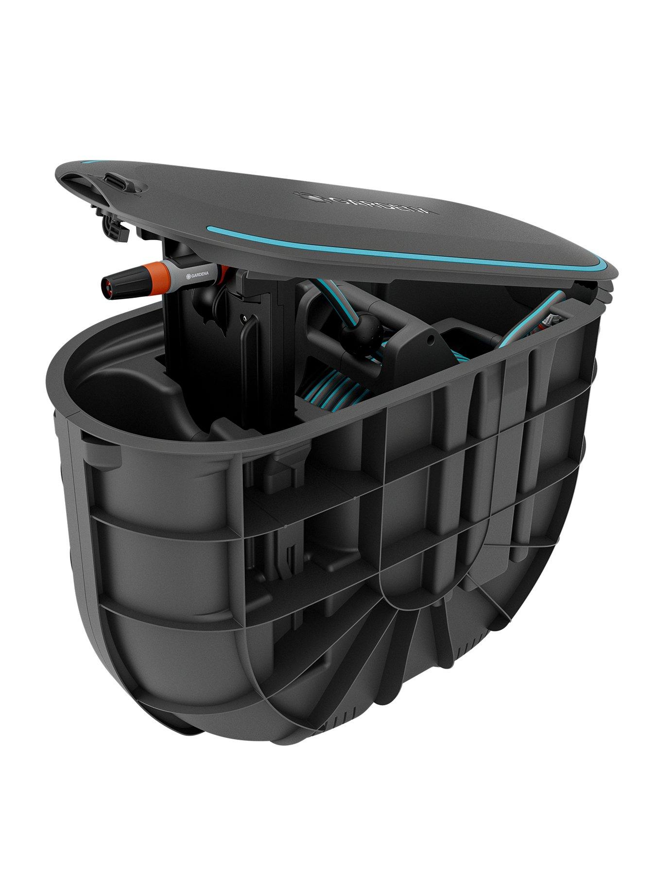 image of gardena-undercover-hose-box-rollup-m-discreet-tangle-free-hose-storage