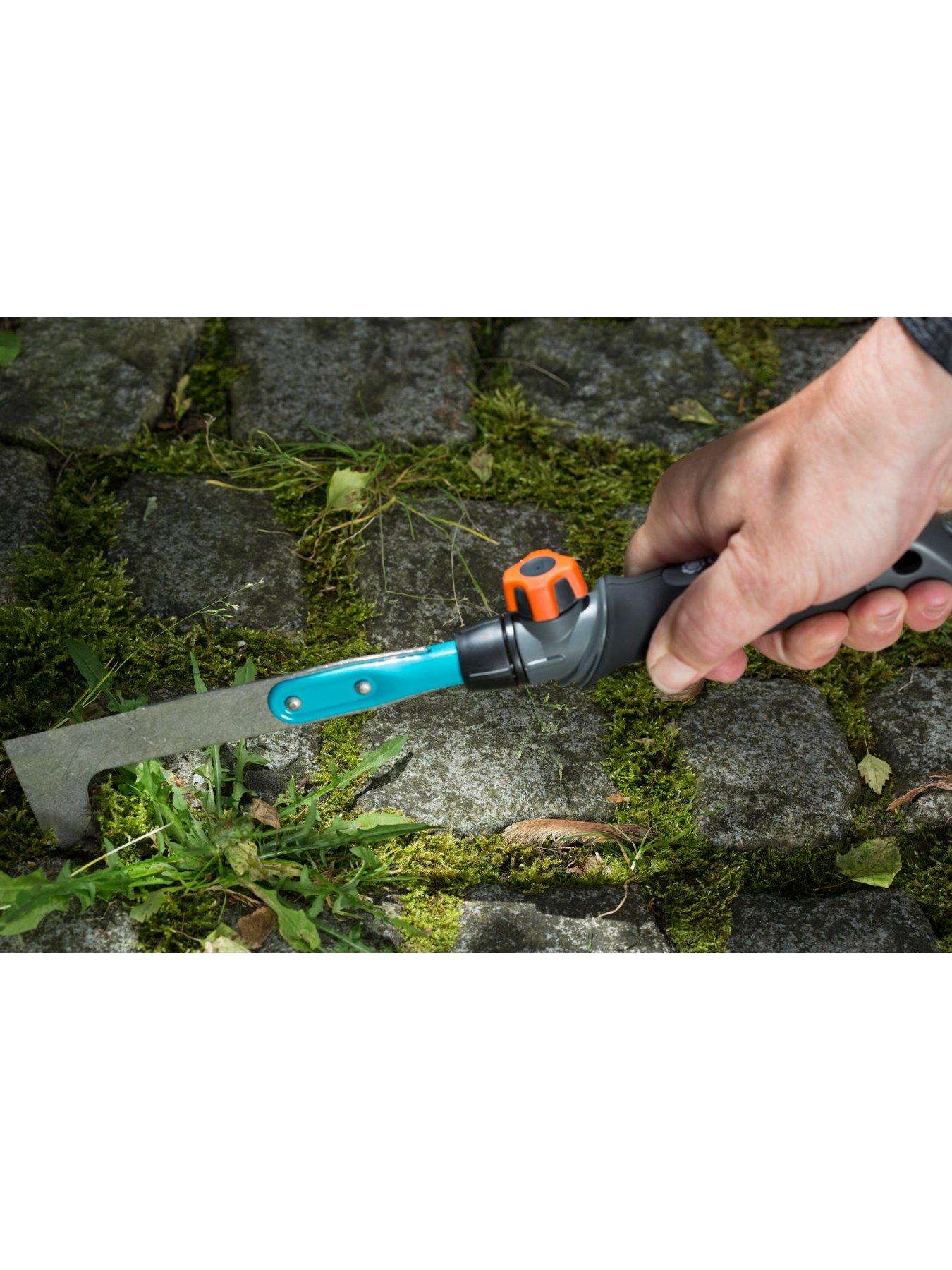 Image 6 of 6 of Gardena combisystem Patio Weeder + FREE Gloves, Effortless Weed &amp; Moss Removal