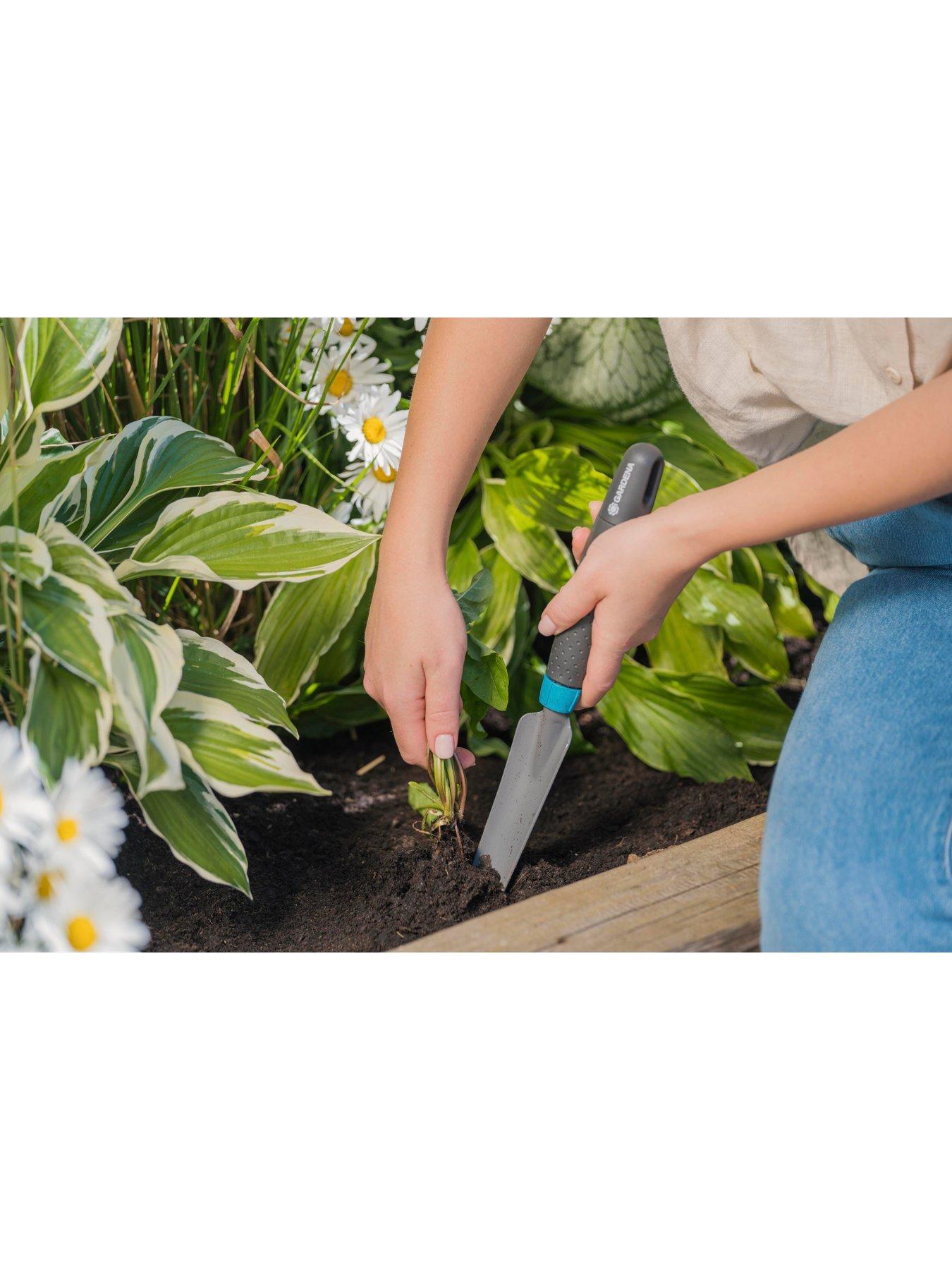 Image 7 of 7 of Gardena Hand Tool Bundle including trowel, Rake and weeding trowel