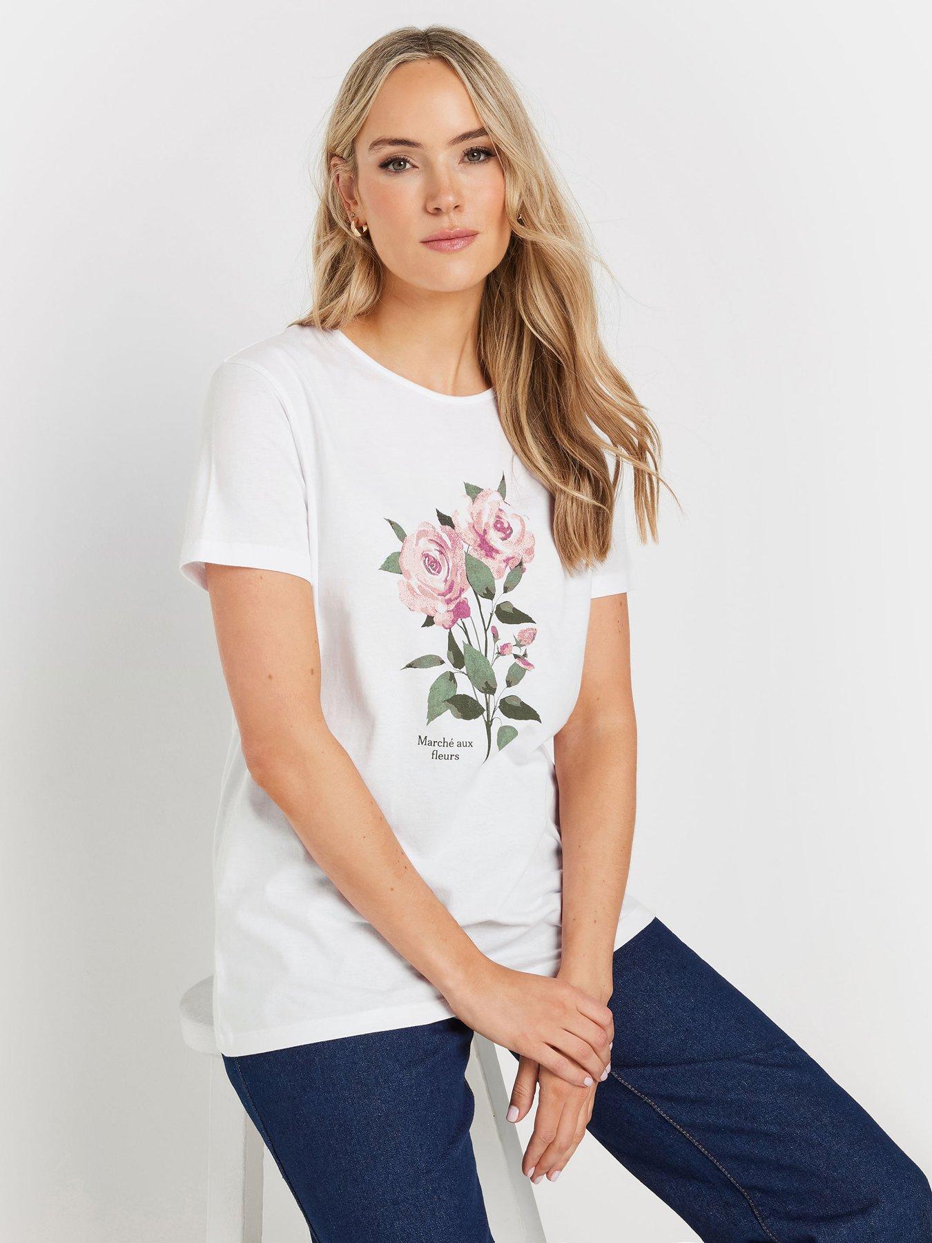 undefined Tall Placement Print T-shirt