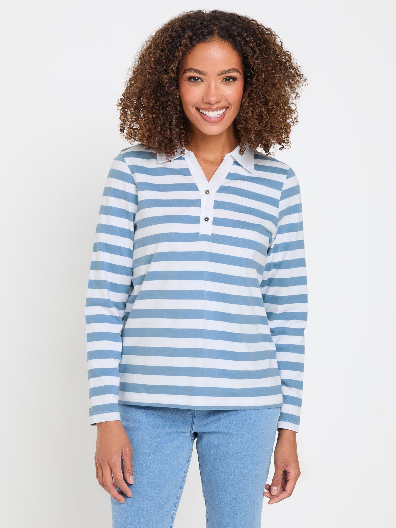  image of mco-long-sleeve-polo-shirt-blue