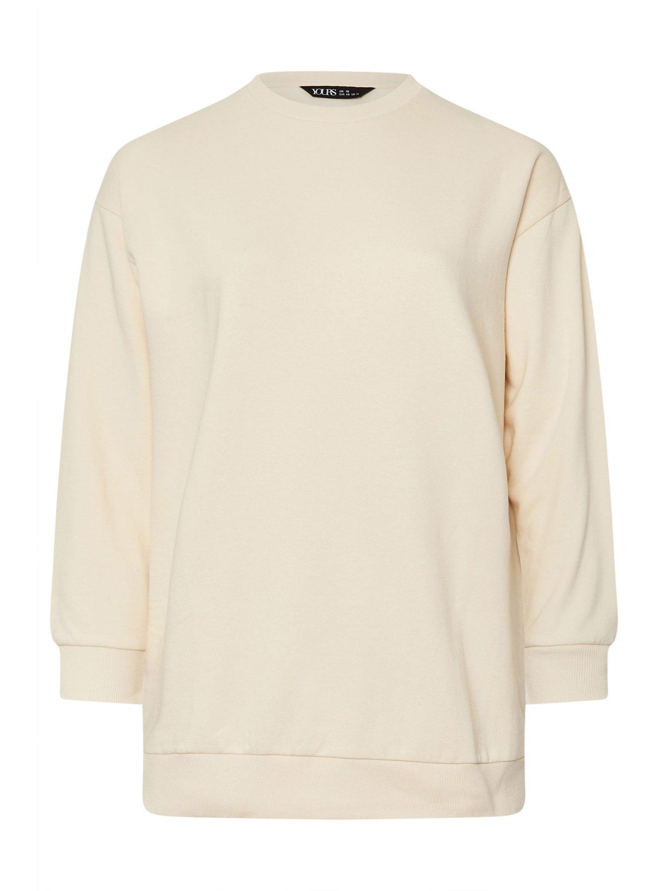  image of yours-curve-crew-sweatshirt-ivory
