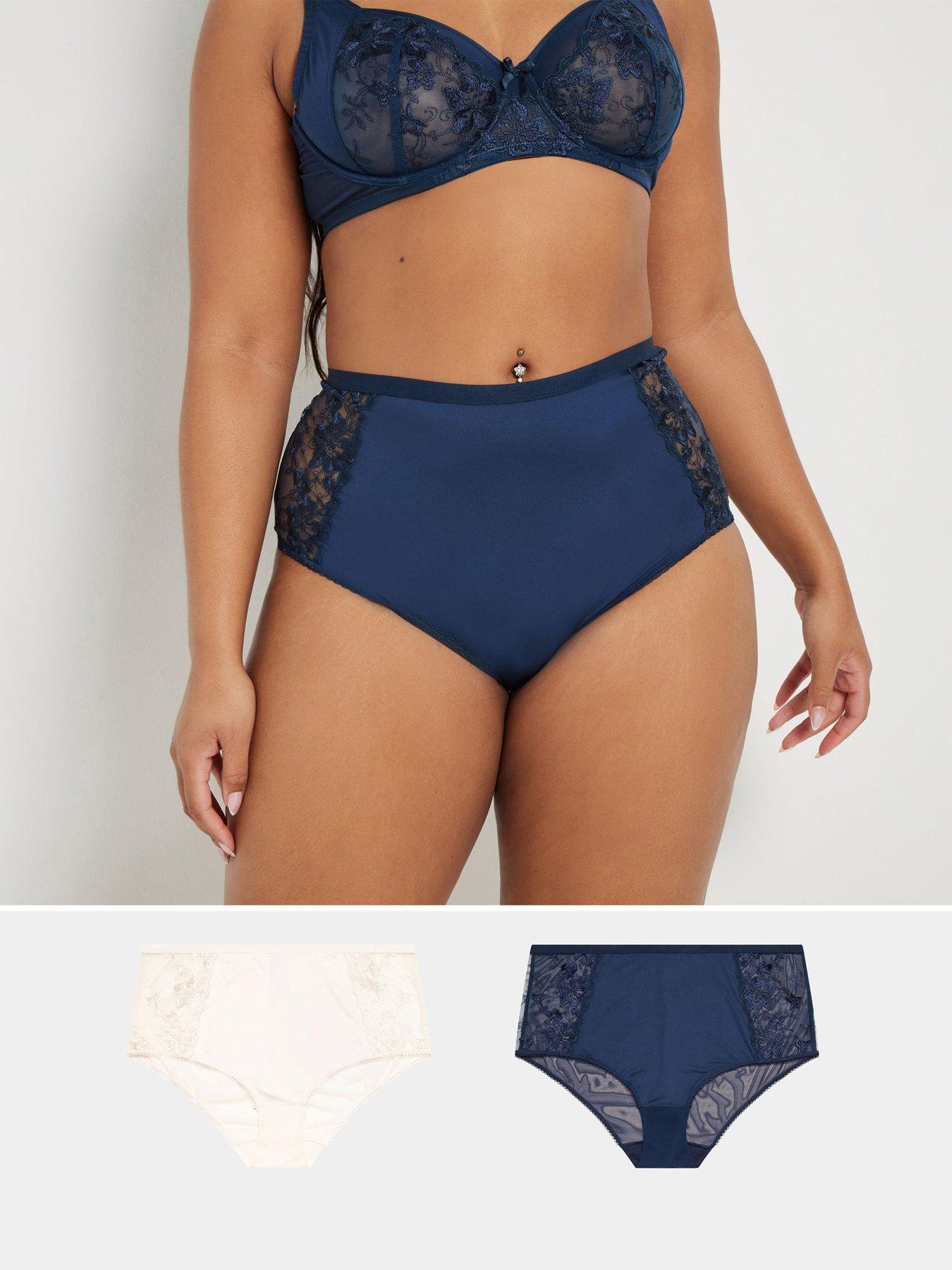 yours-curve-2-pack-high-waisted-full-brief-blue
