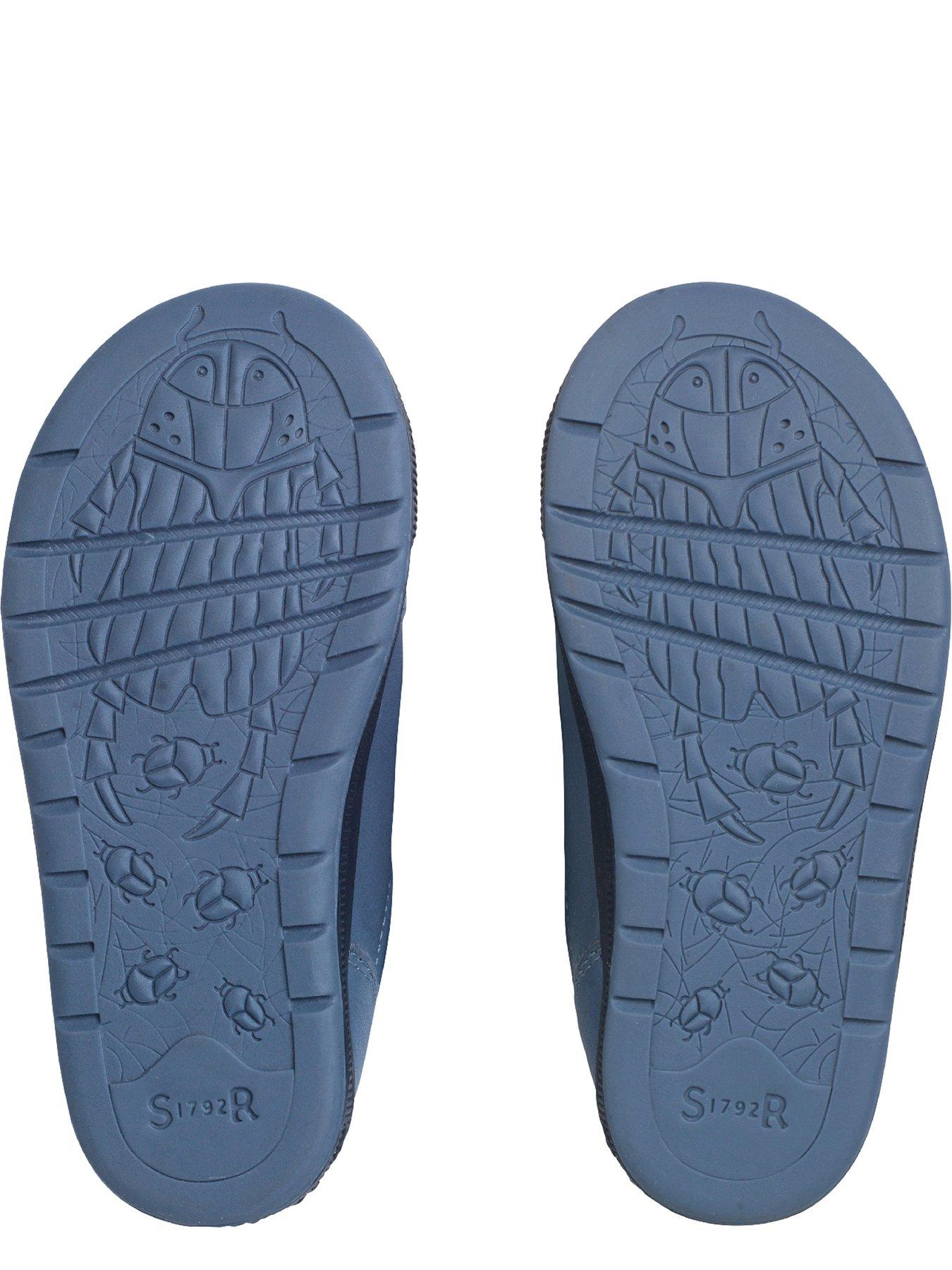  image of start-rite-hopper-denim-blue-leather-navy