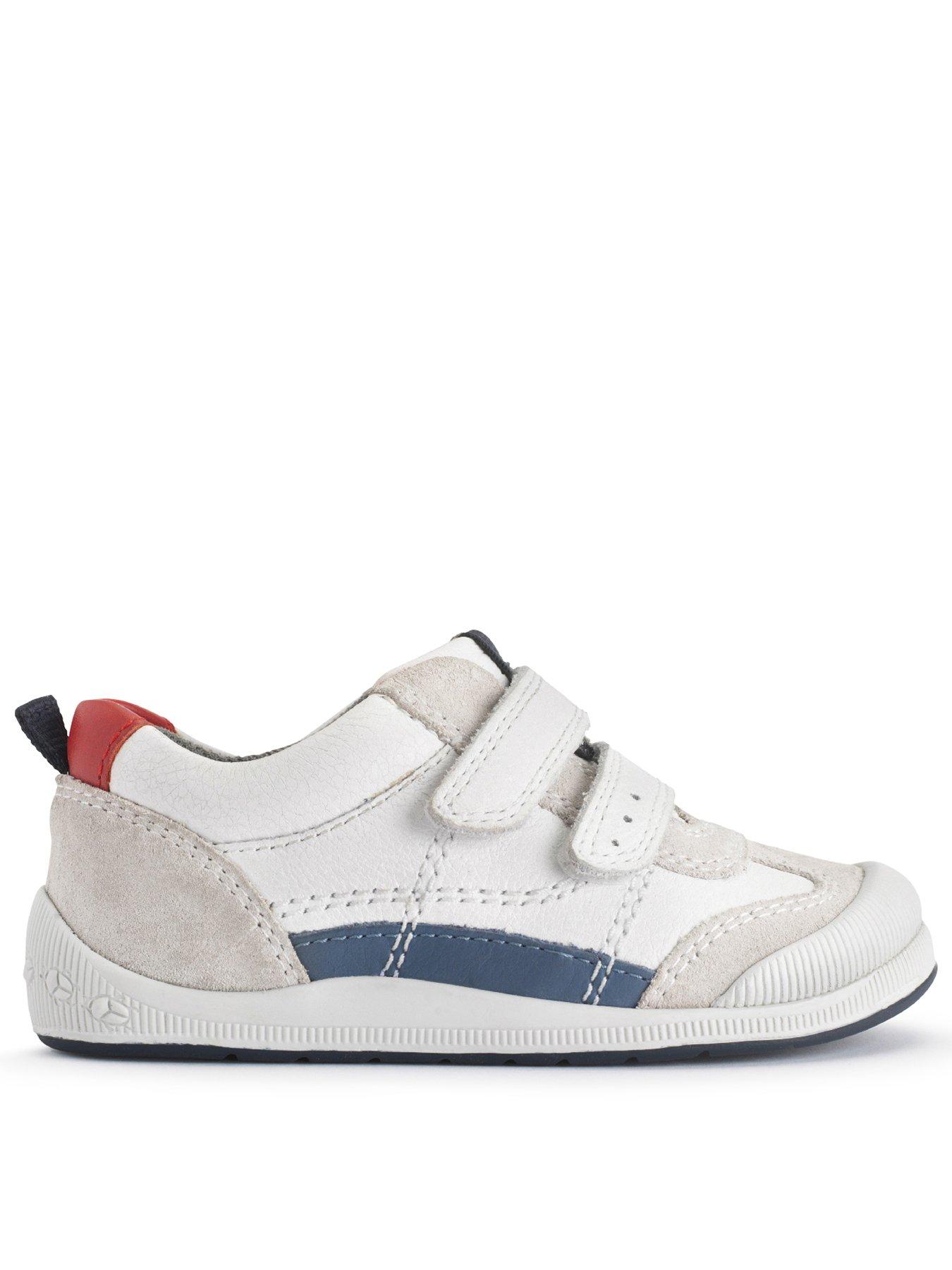 start-rite-tickle-leathersuede-white