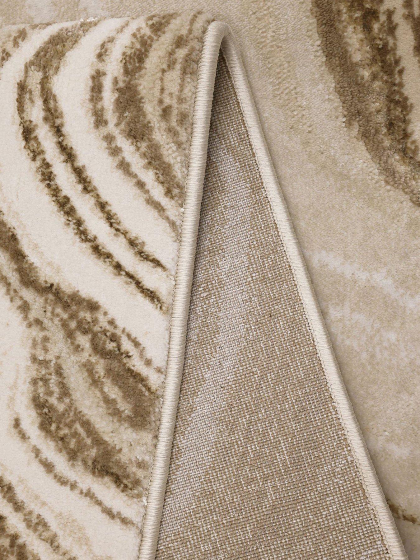  image of very-home-dusk-wave-champagne-rug