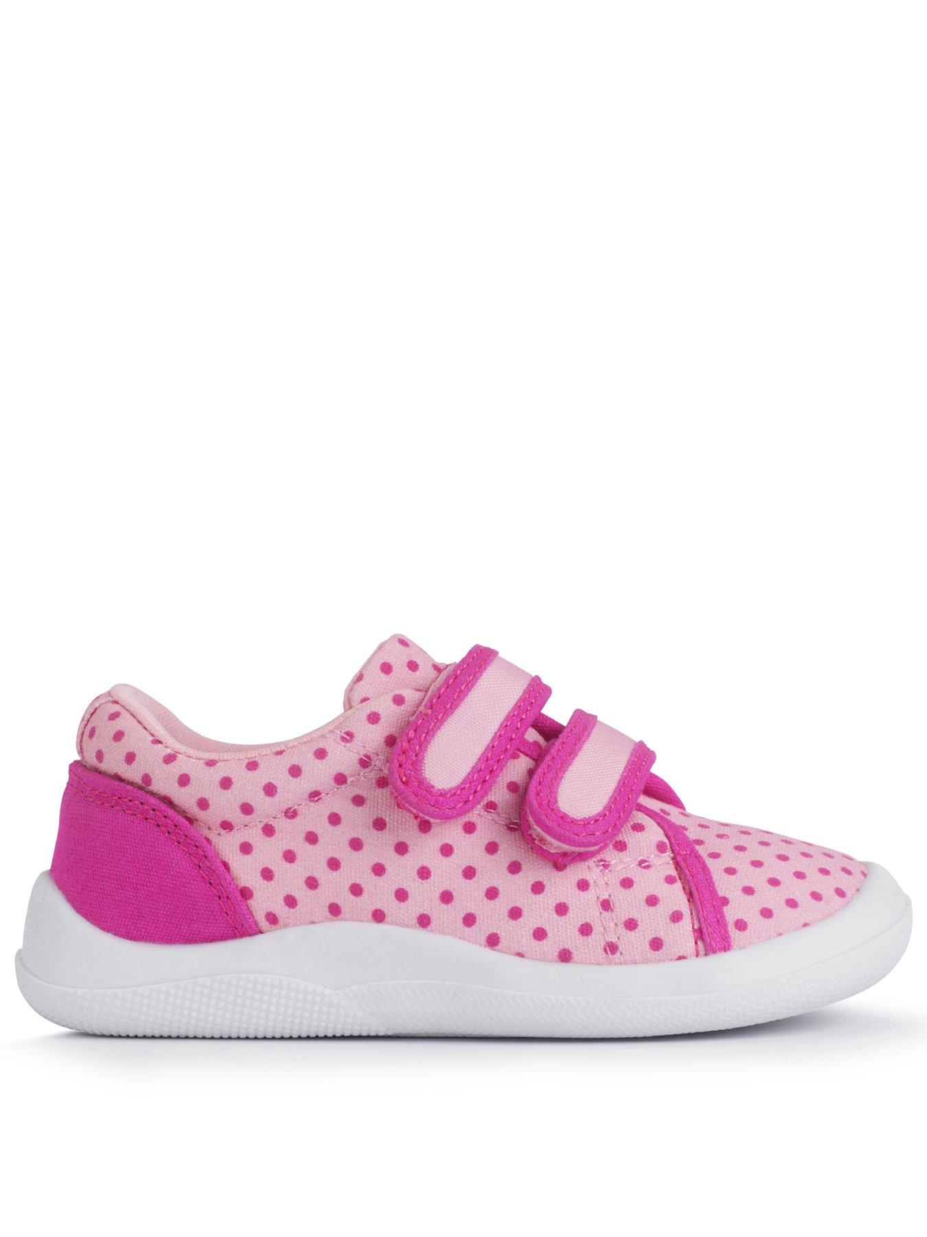 start-rite-wriggles-double-bar-pink-polka-dot