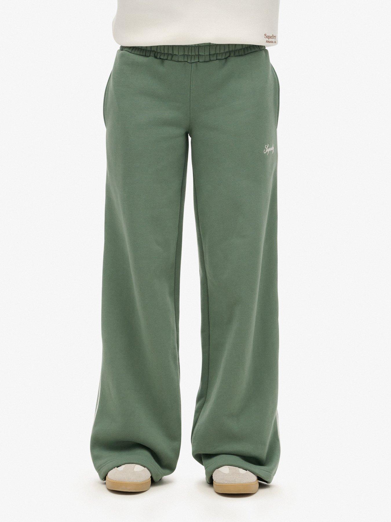 undefined Country Club Straight Leg Joggers  - Green