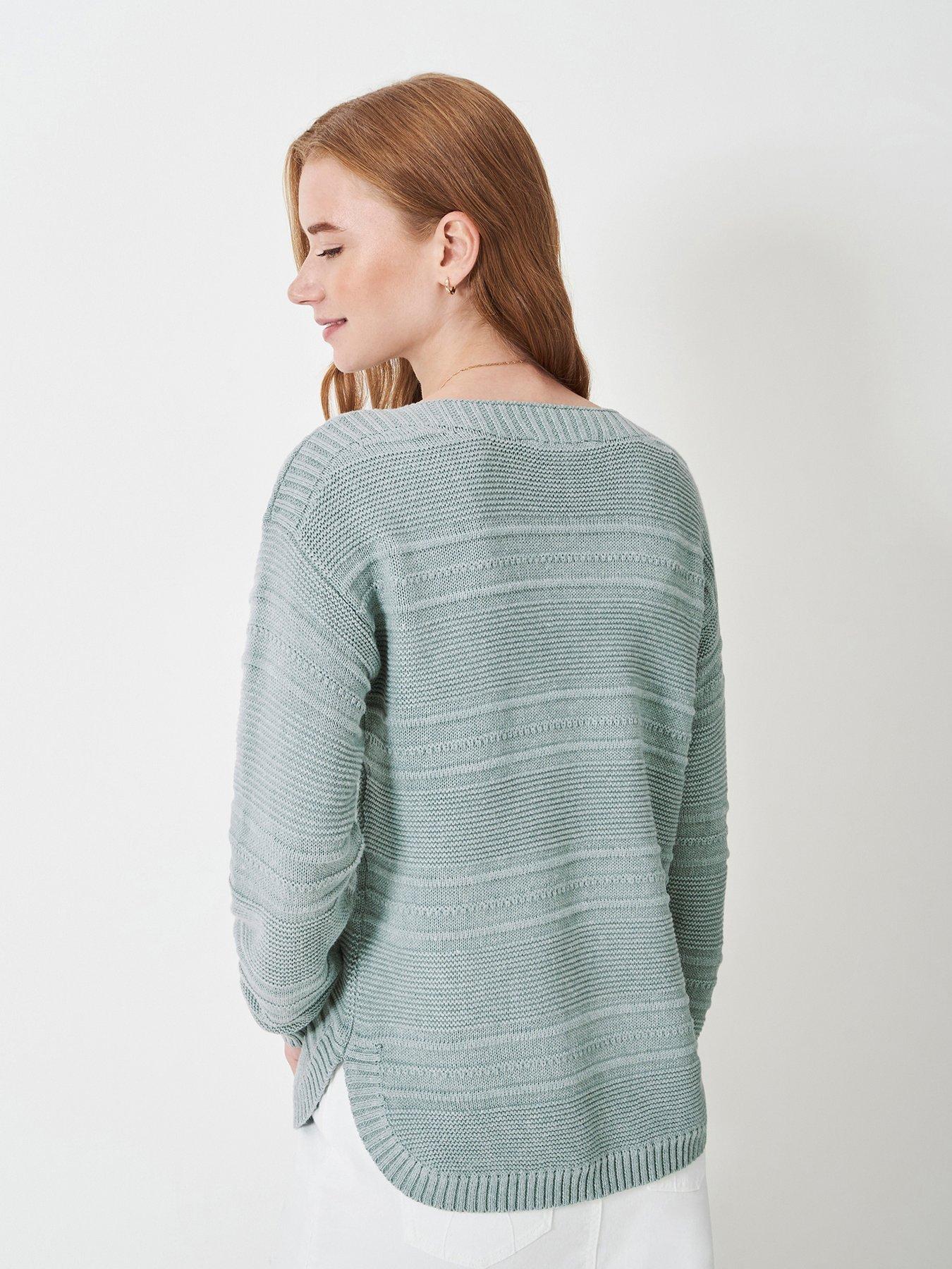  image of crew-clothing-tali-jumper-green