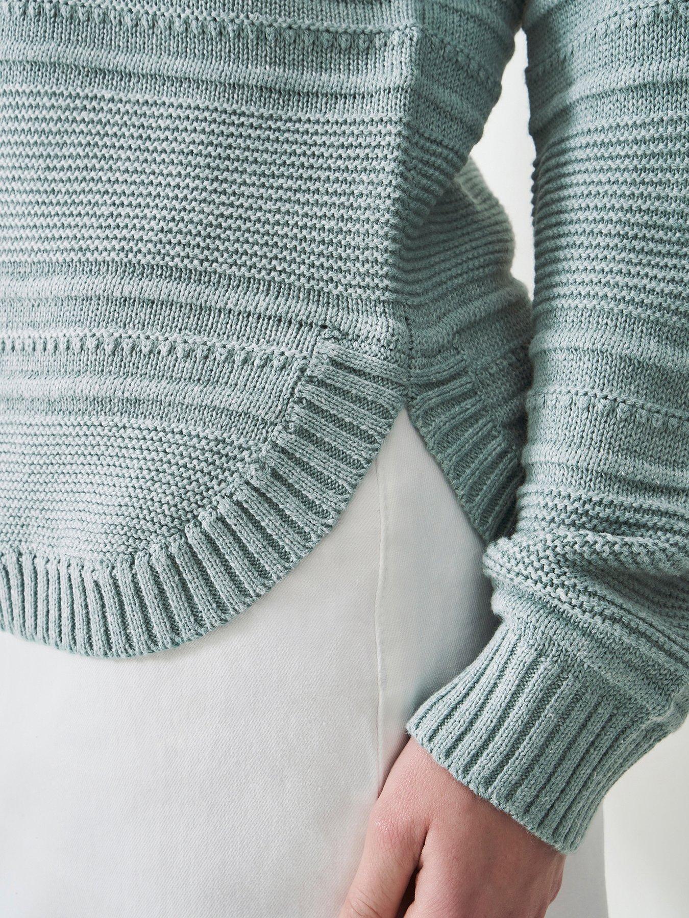  image of crew-clothing-tali-jumper-green