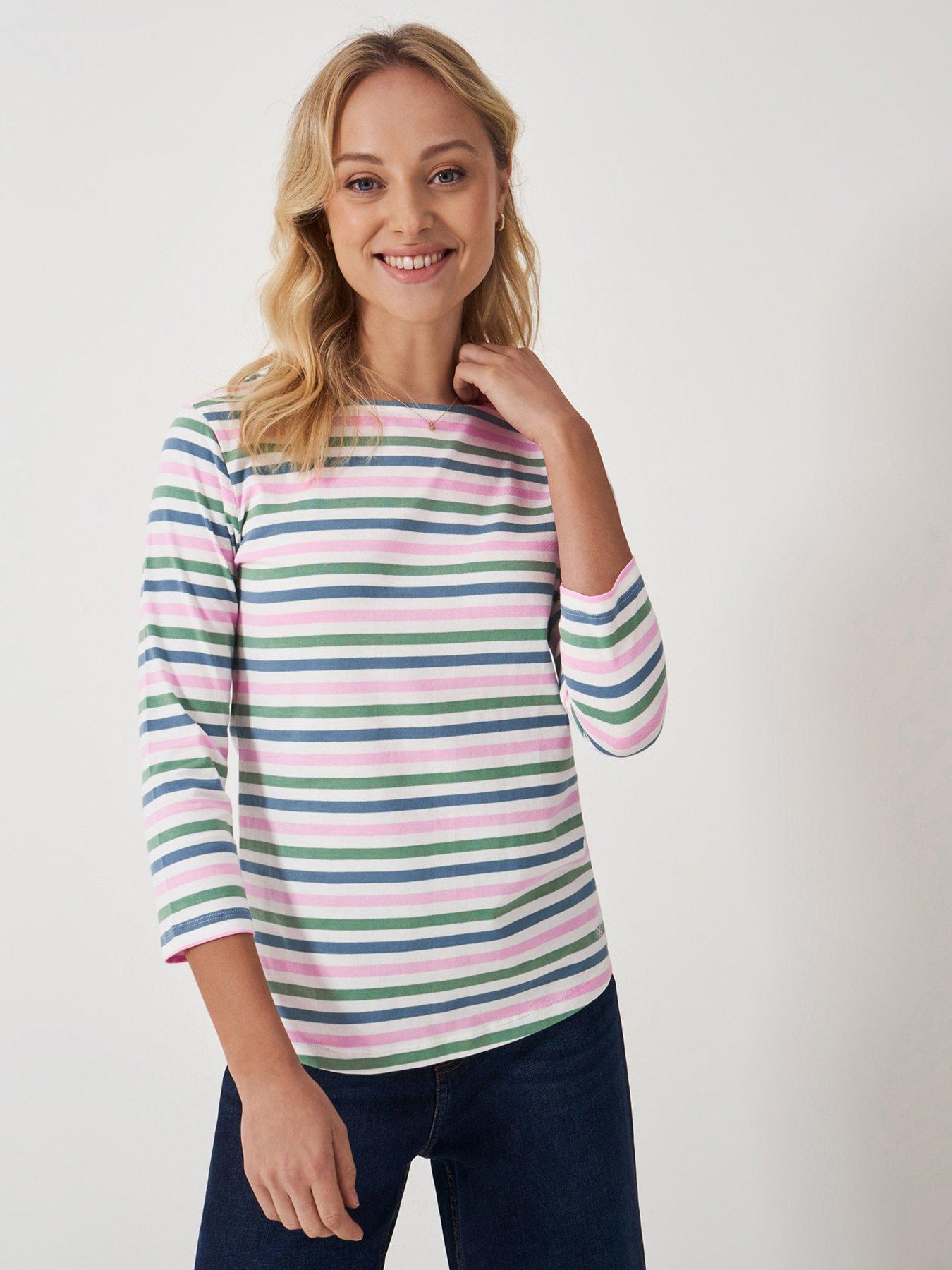 undefined Essential Breton Top - Blue