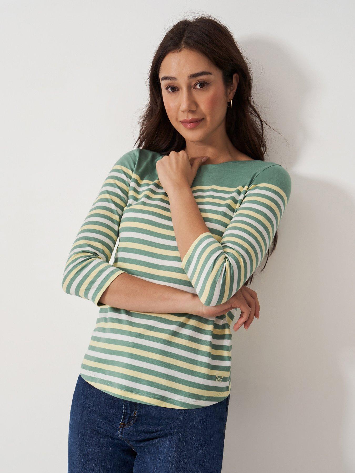 undefined Essential Breton Top - Green