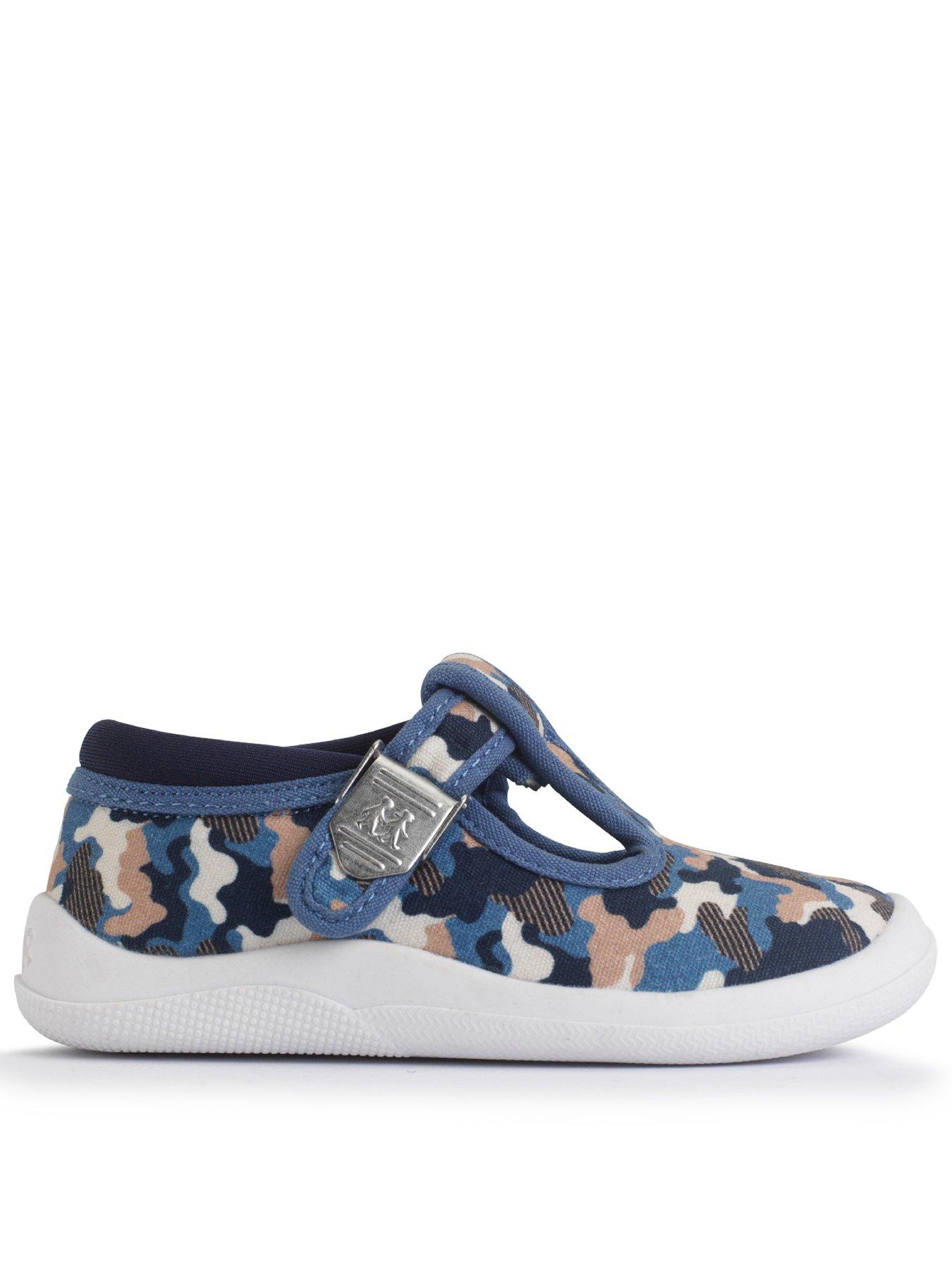 Image 1 of 6 of Start-rite Wriggles - Tbar Navy Camo