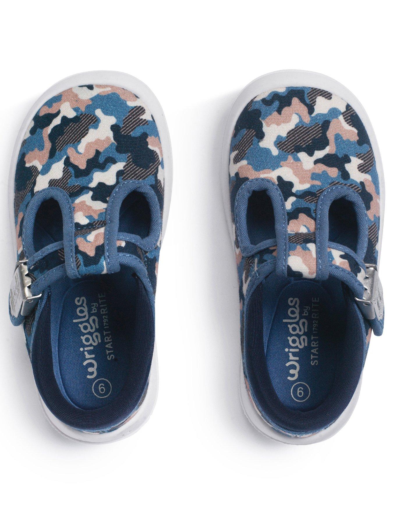 Image 2 of 6 of Start-rite Wriggles - Tbar Navy Camo