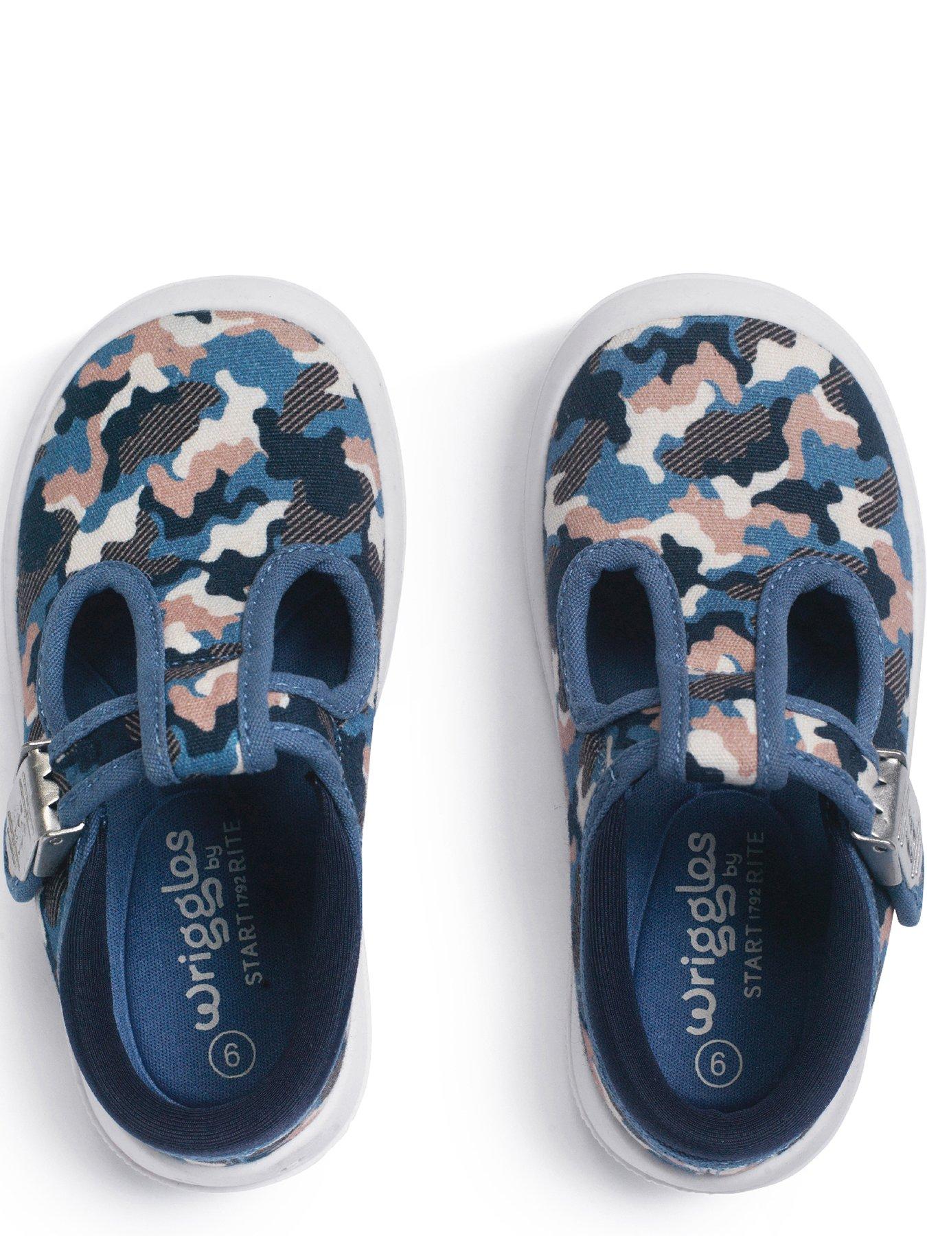 Image 4 of 6 of Start-rite Wriggles - Tbar Navy Camo