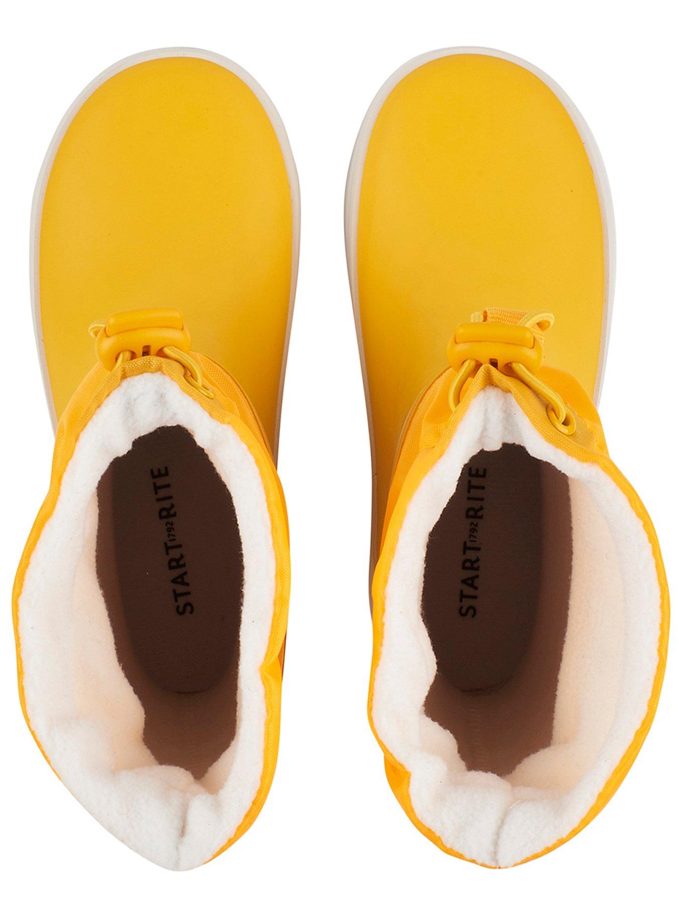 Image 4 of 6 of Start-rite Little Puddle Plain - Yellow