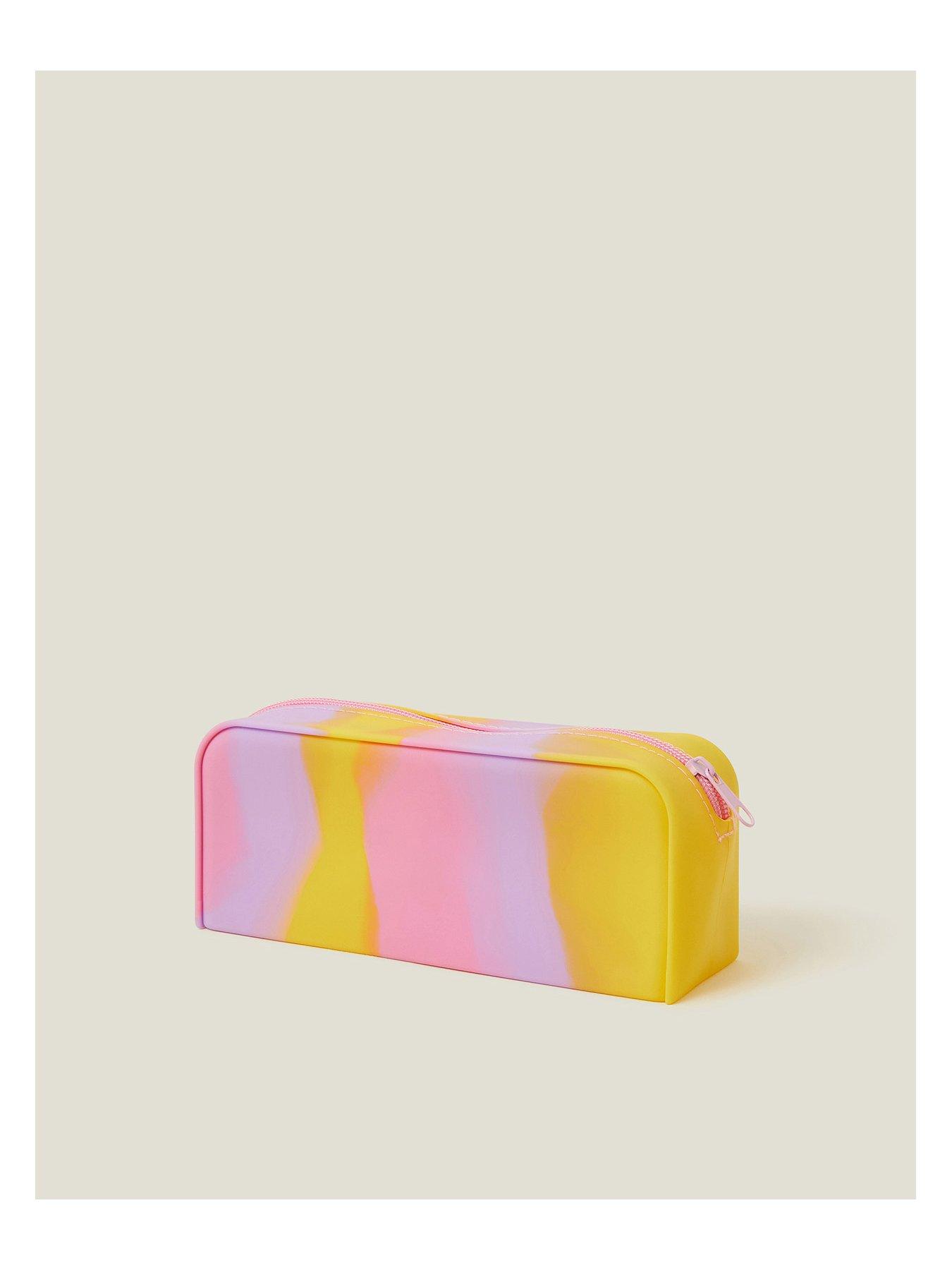  image of accessorize-girls-badge-charm-pencil-case-multi