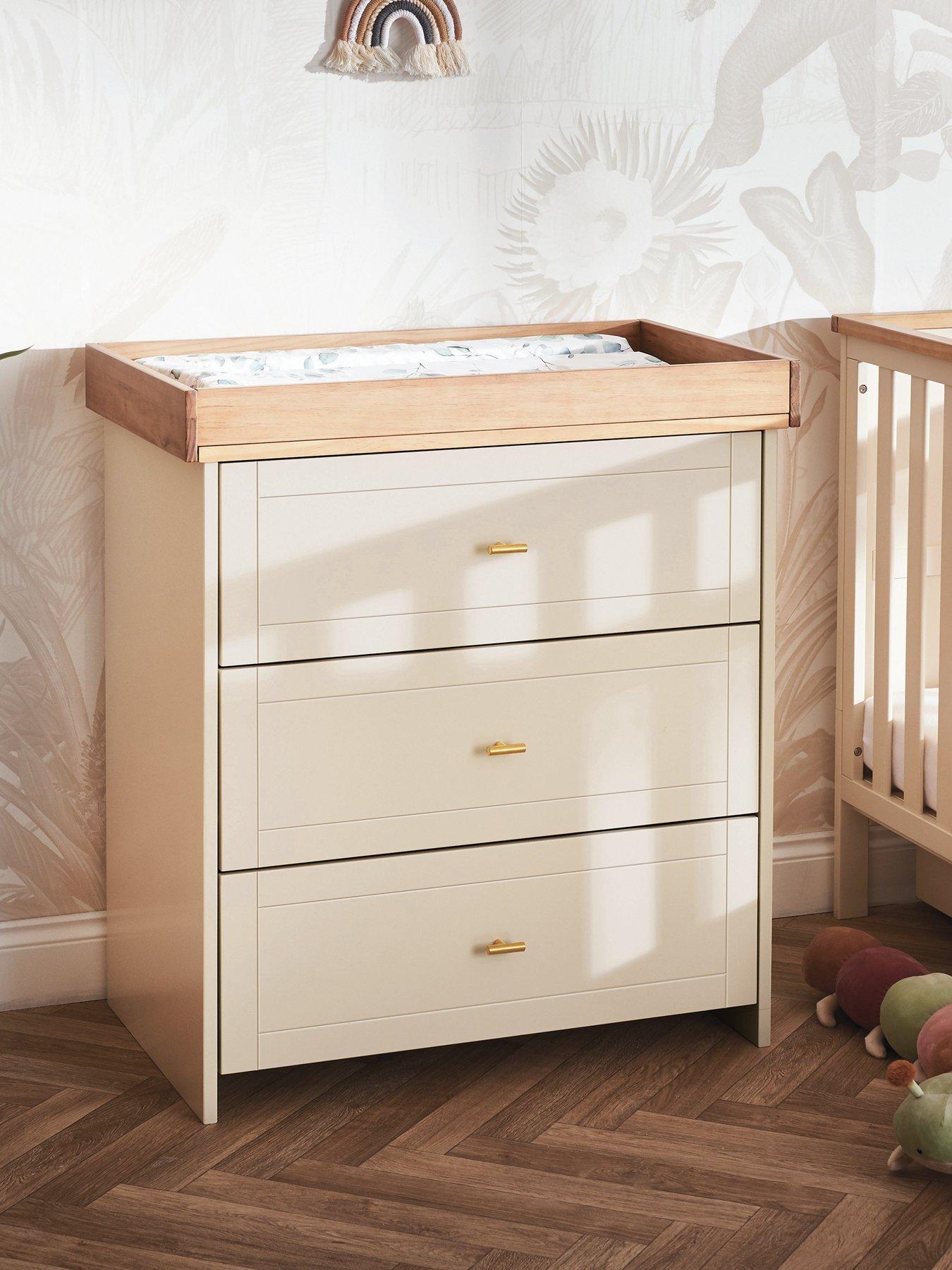  image of obaby-evie-changing-unit-cashmere