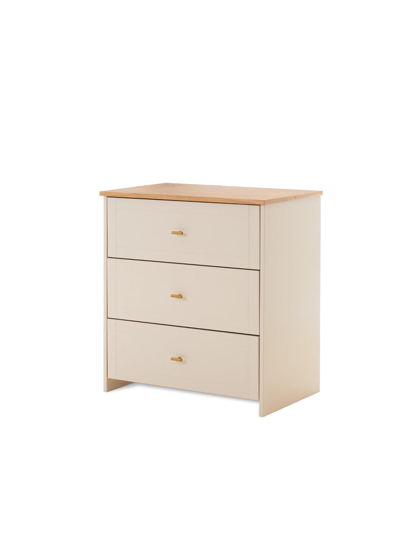  image of obaby-evie-changing-unit-cashmere
