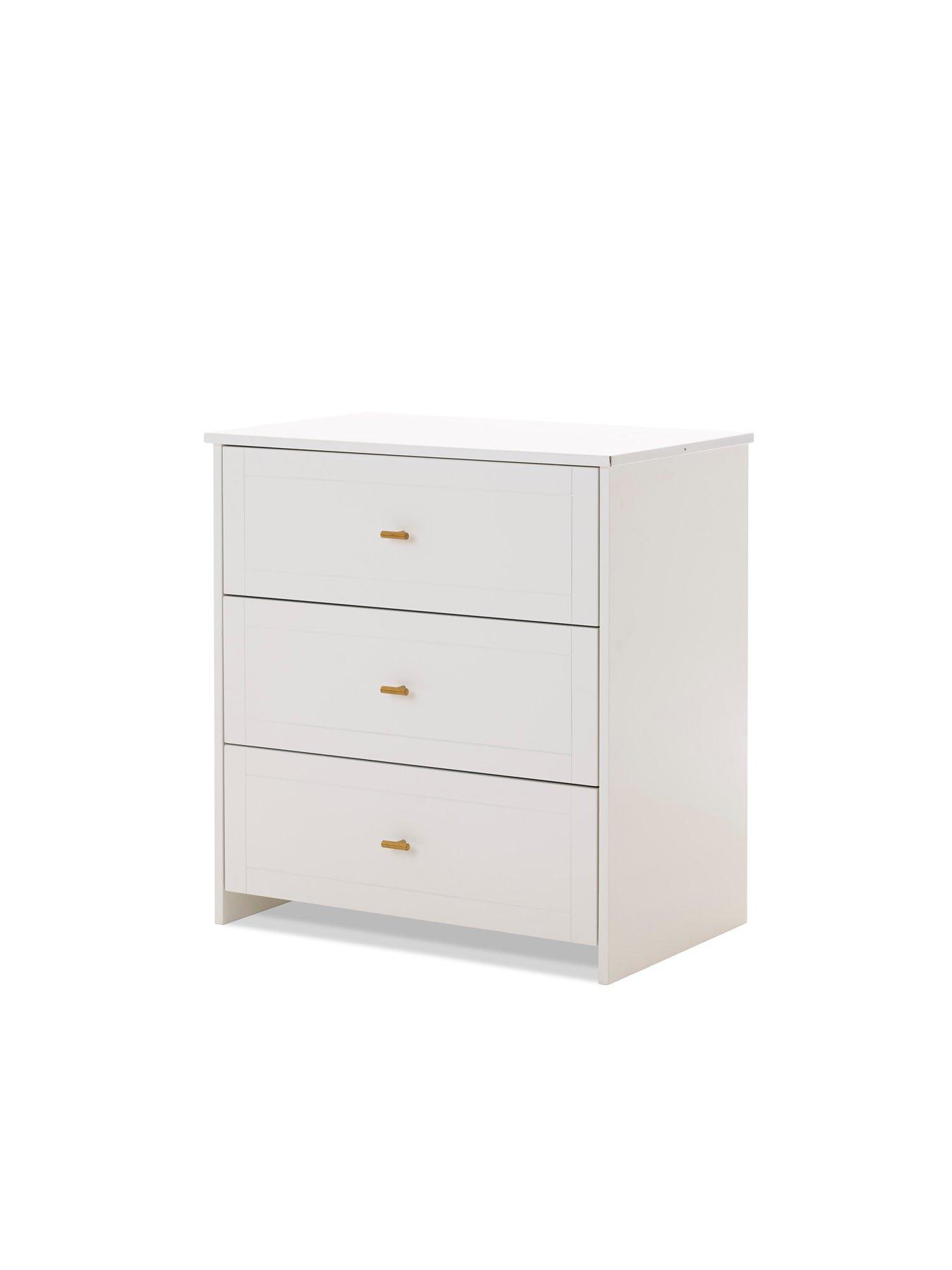  image of obaby-evie-mini-3-piece-room-set-white