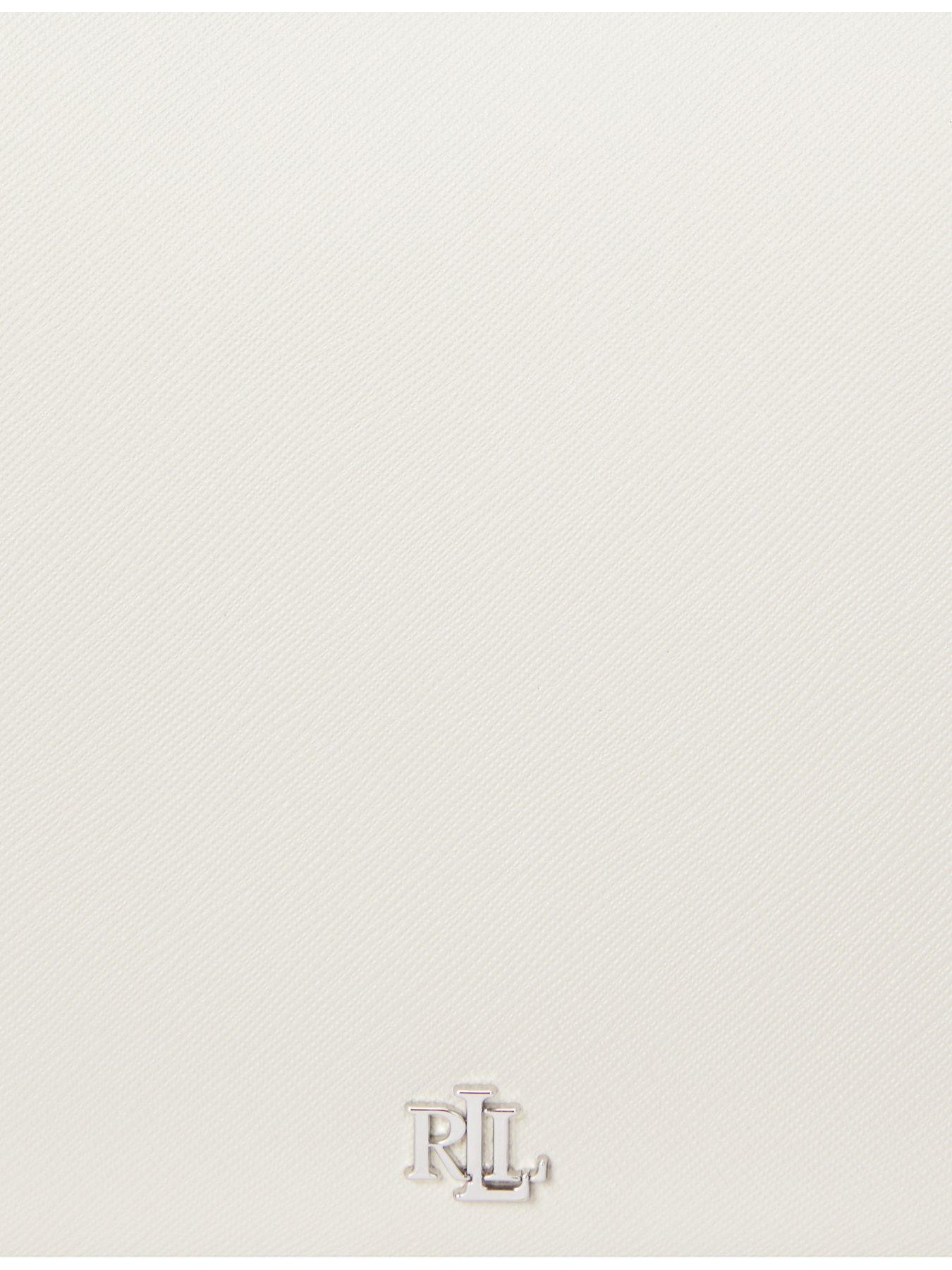  image of lauren-by-ralph-lauren-crosshatch-danni-medium-shoulder-bag-white