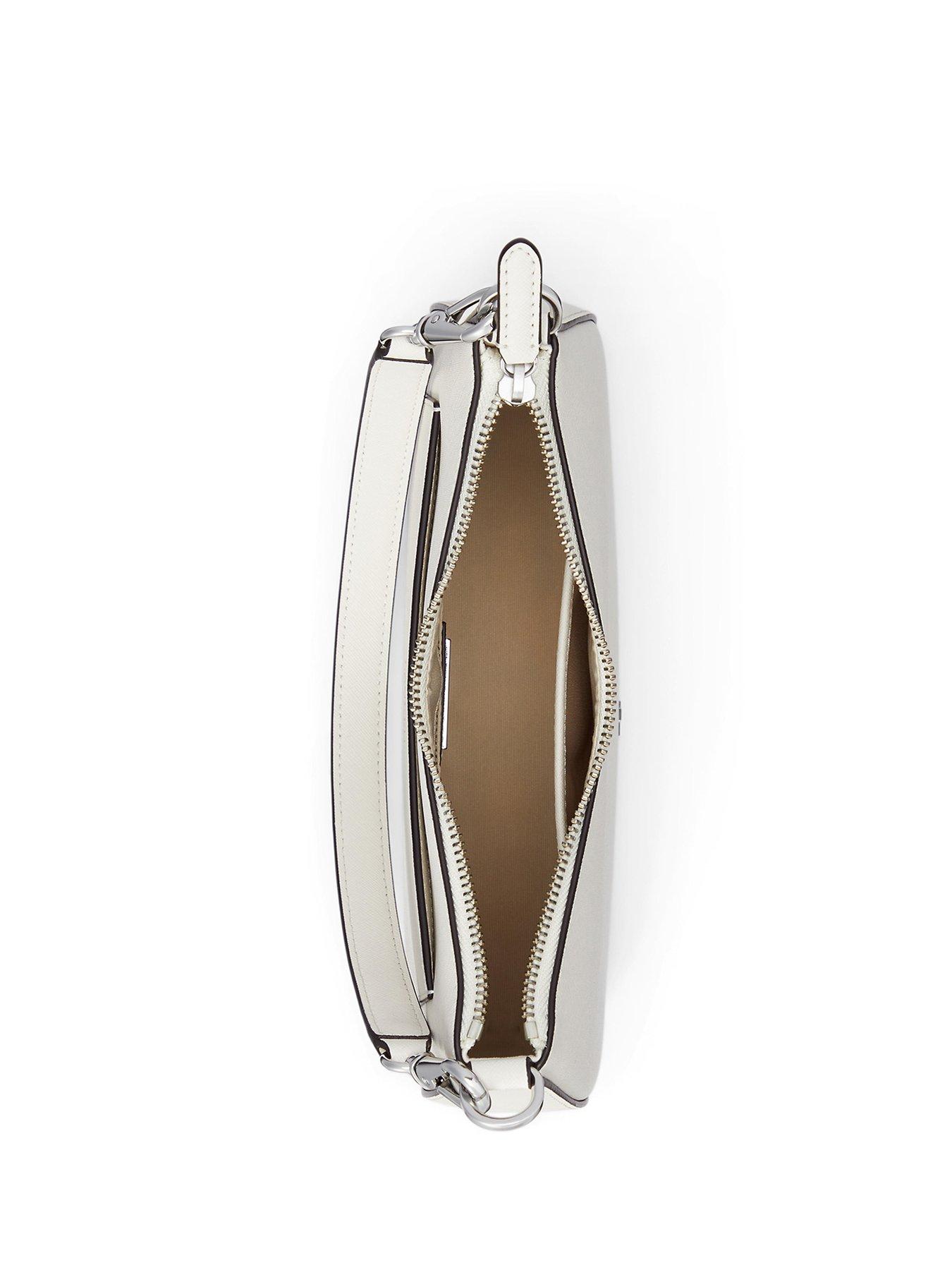  image of lauren-by-ralph-lauren-crosshatch-danni-medium-shoulder-bag-white