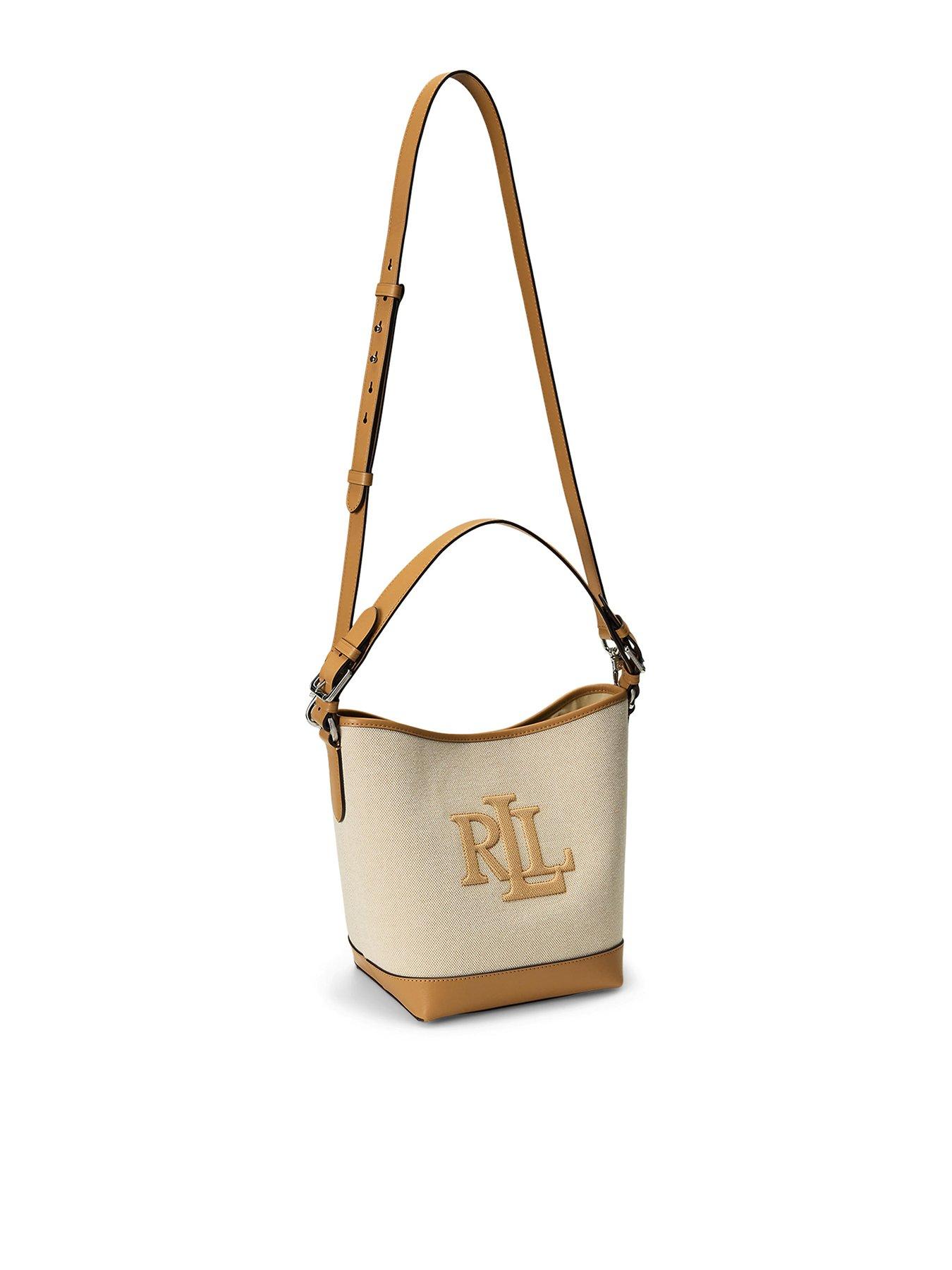  image of lauren-by-ralph-lauren-canvas-medium-whitley-bucket-bag-natural