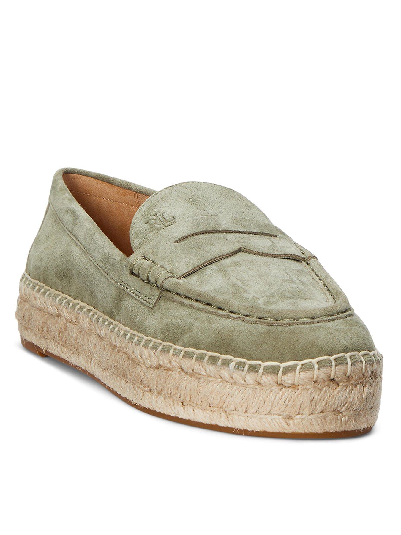 stillFront image of lauren-by-ralph-lauren-luize-suede-espadrille-loafer-sage-green