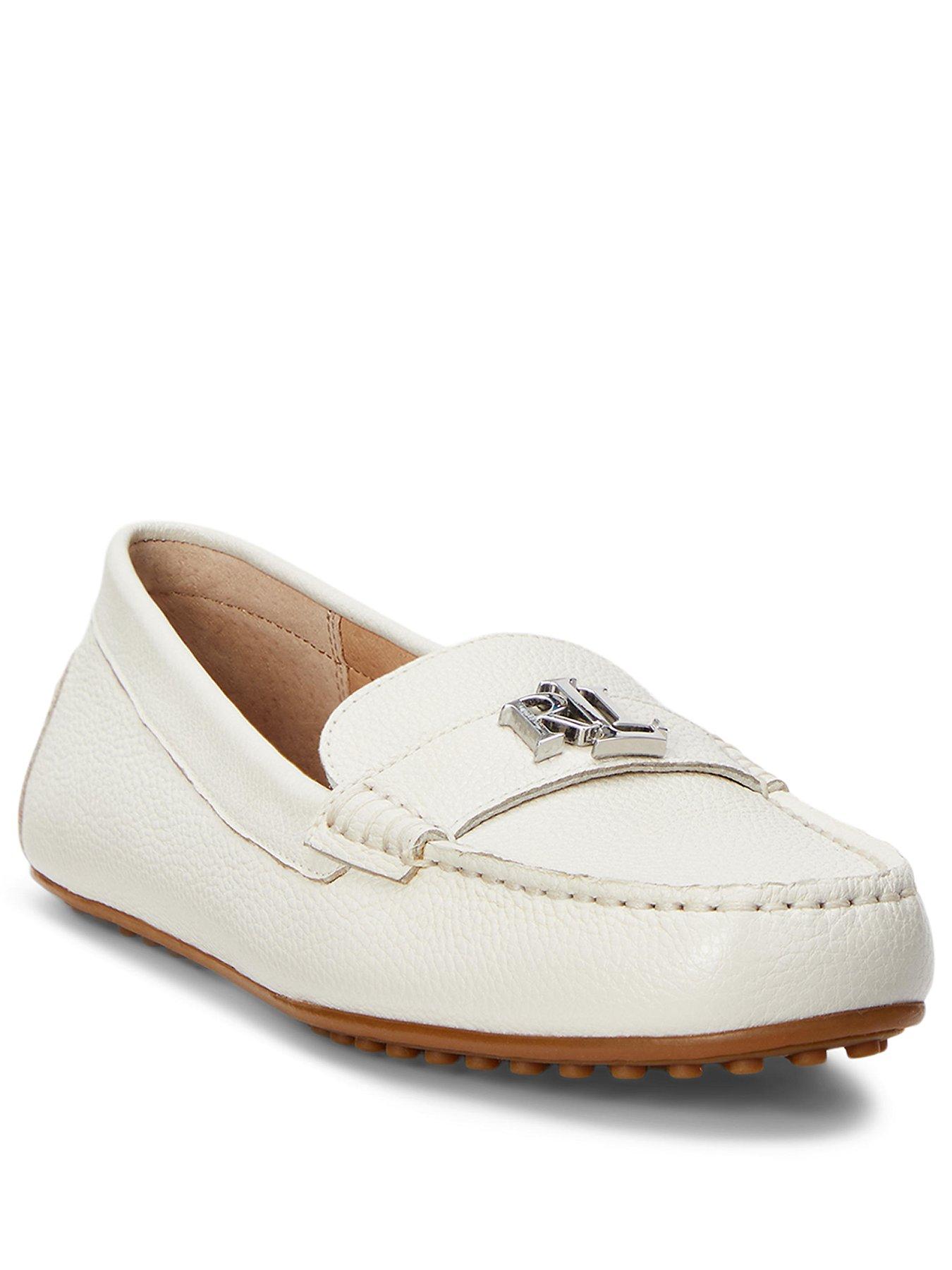 stillFront image of lauren-by-ralph-lauren-barnsbury-leather-flat-shoe-white