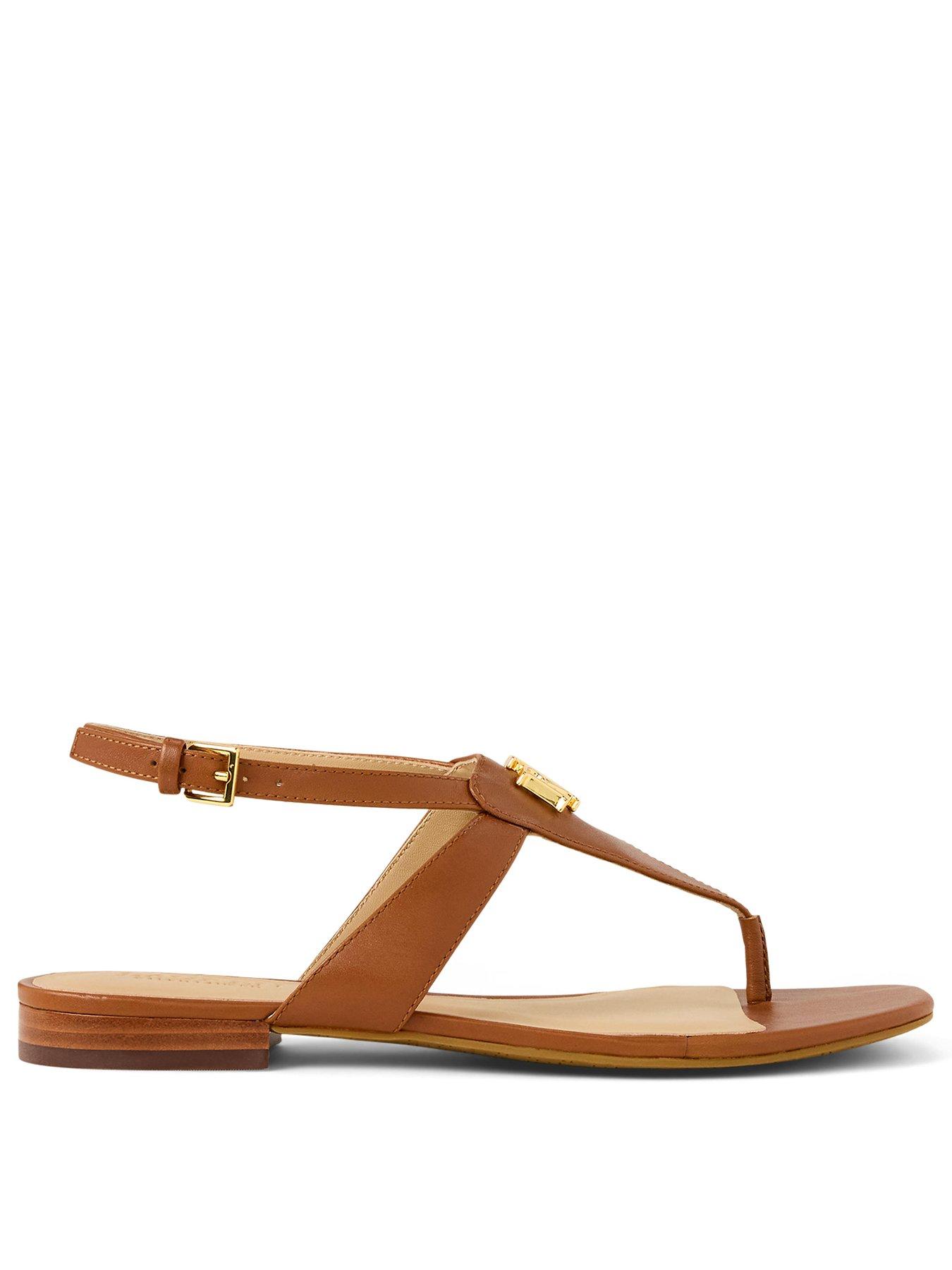 stillFront image of lauren-by-ralph-lauren-everley-leather-sandal-tan