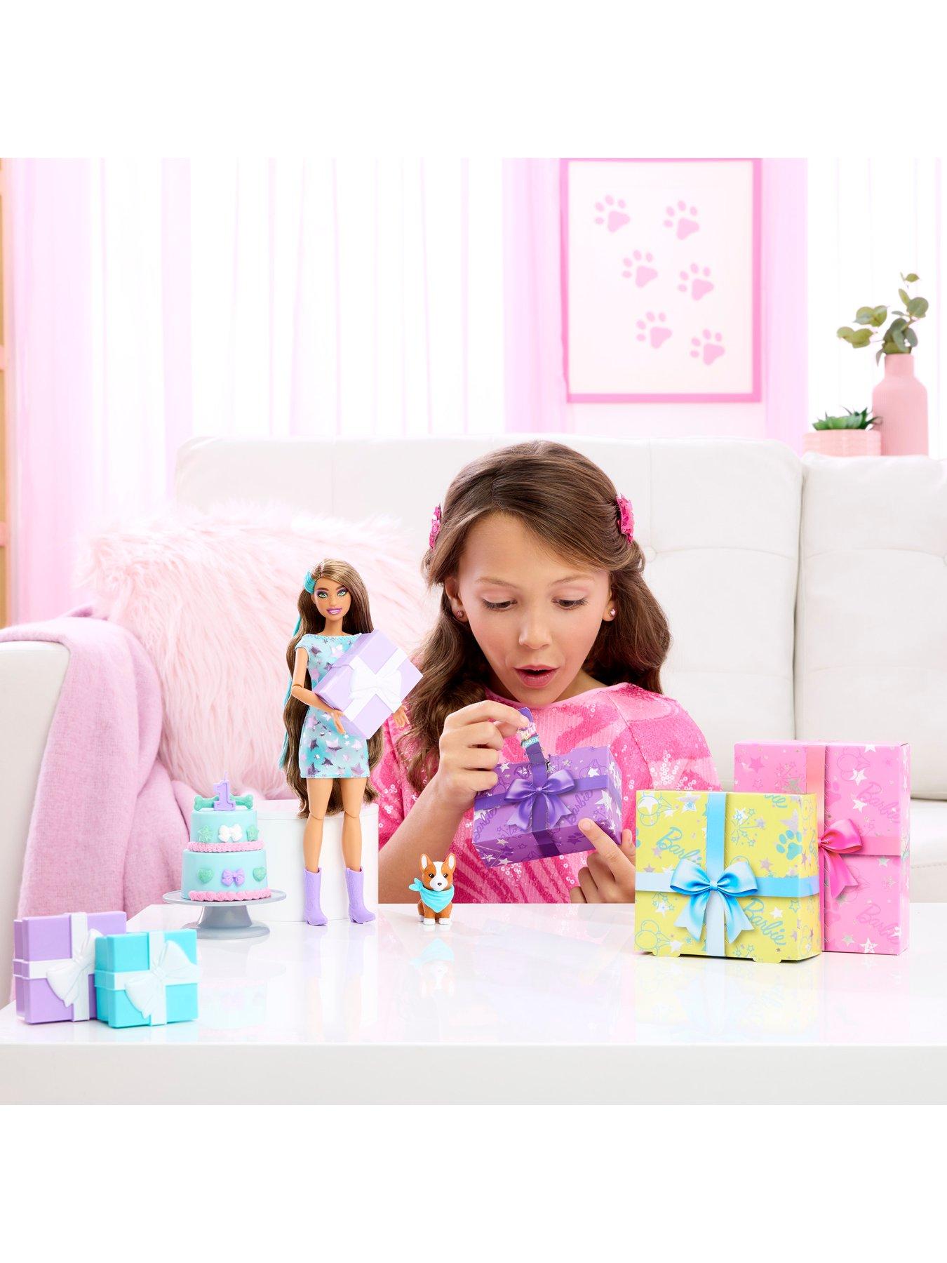  image of barbie-party-unboxed-pet-birthday-series-doll-3