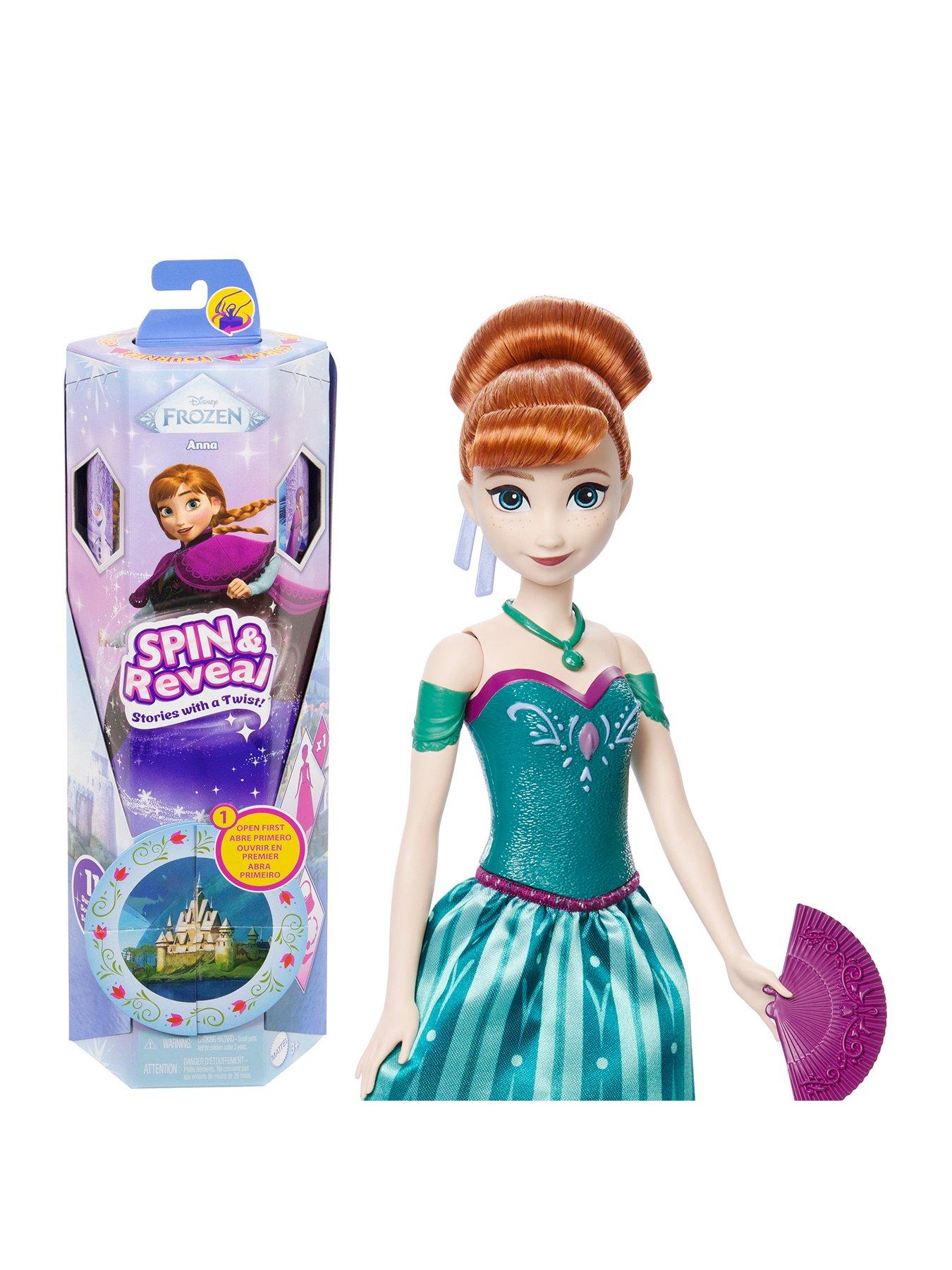 Disney Frozen Spin  &  Reveal Anna Doll