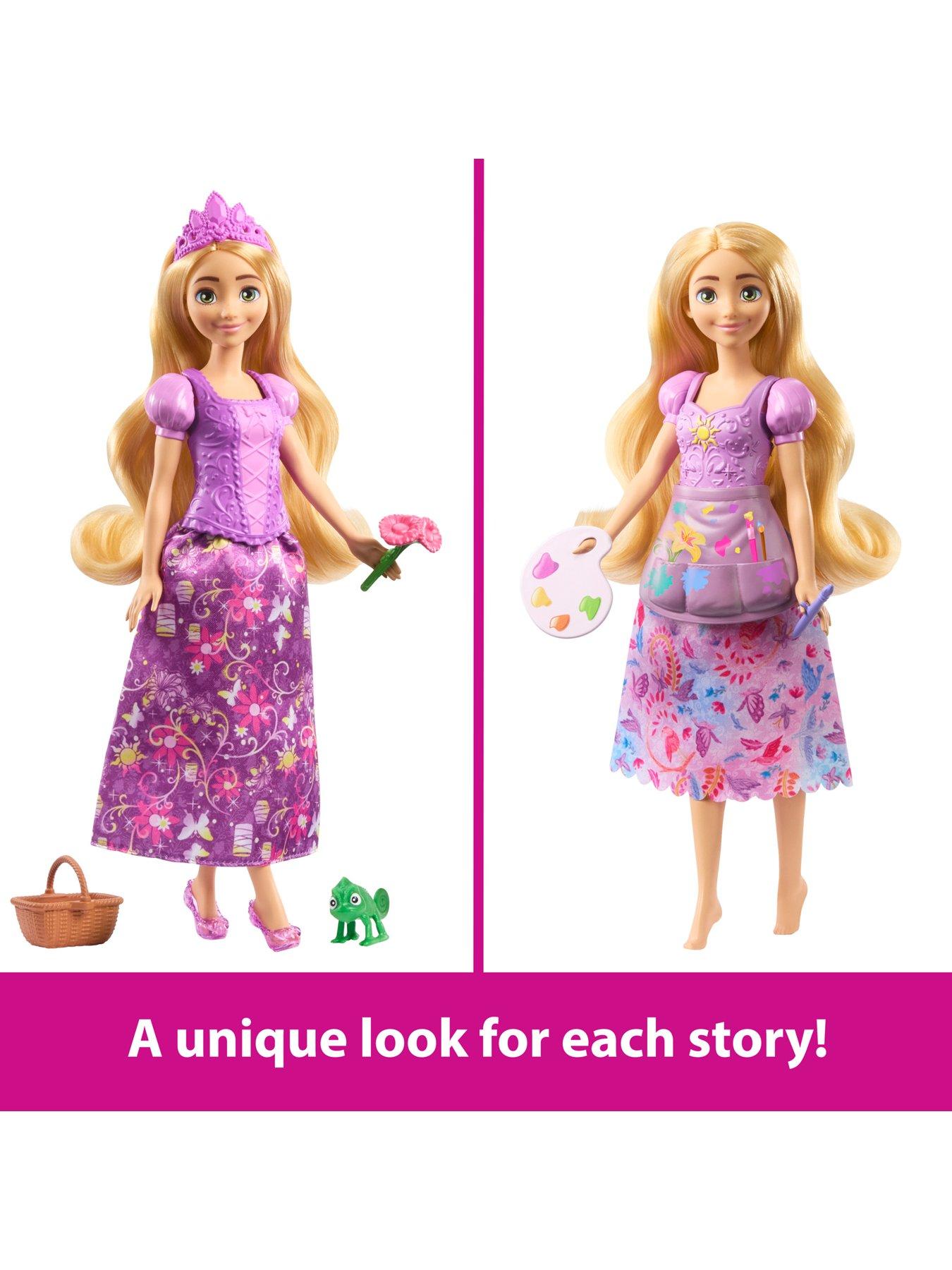  image of disney-princess-fashion-storytelling-rapunzel-doll-with-accessoriesnbsp