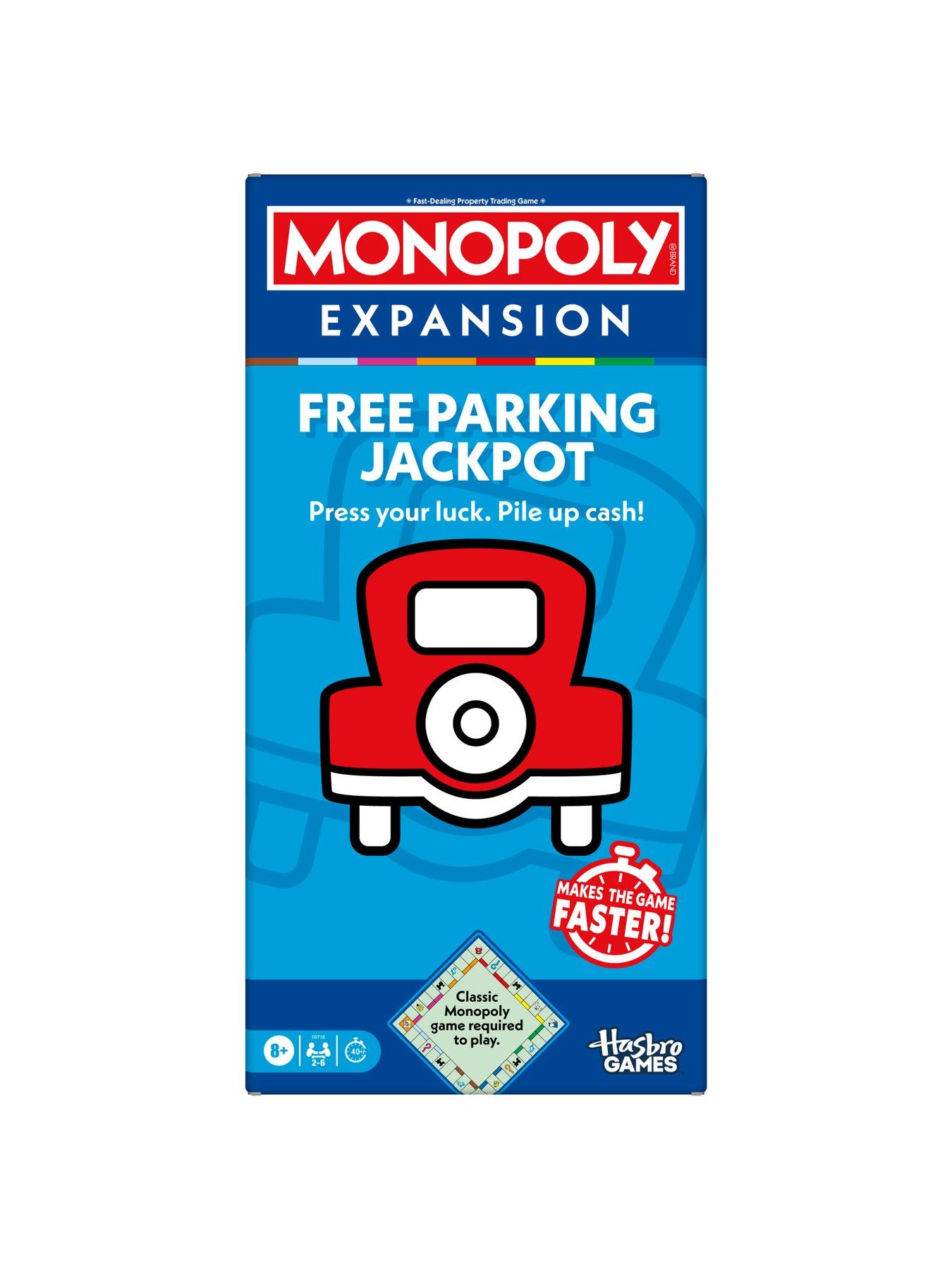  image of monopoly-free-parking-jackpot-expansion-set-for-the-classic-game